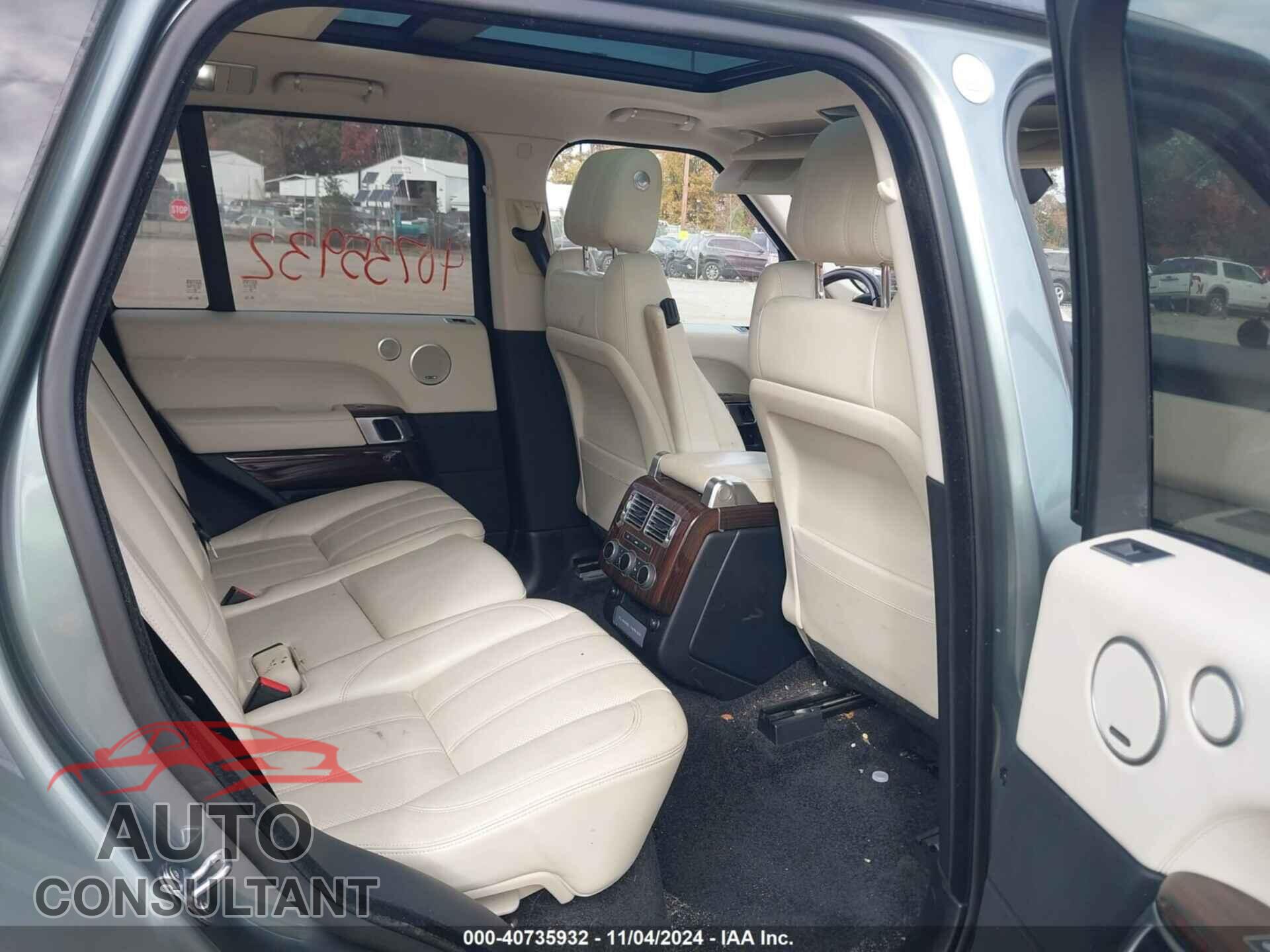 LAND ROVER RANGE ROVER 2017 - SALGS2FKXHA357391