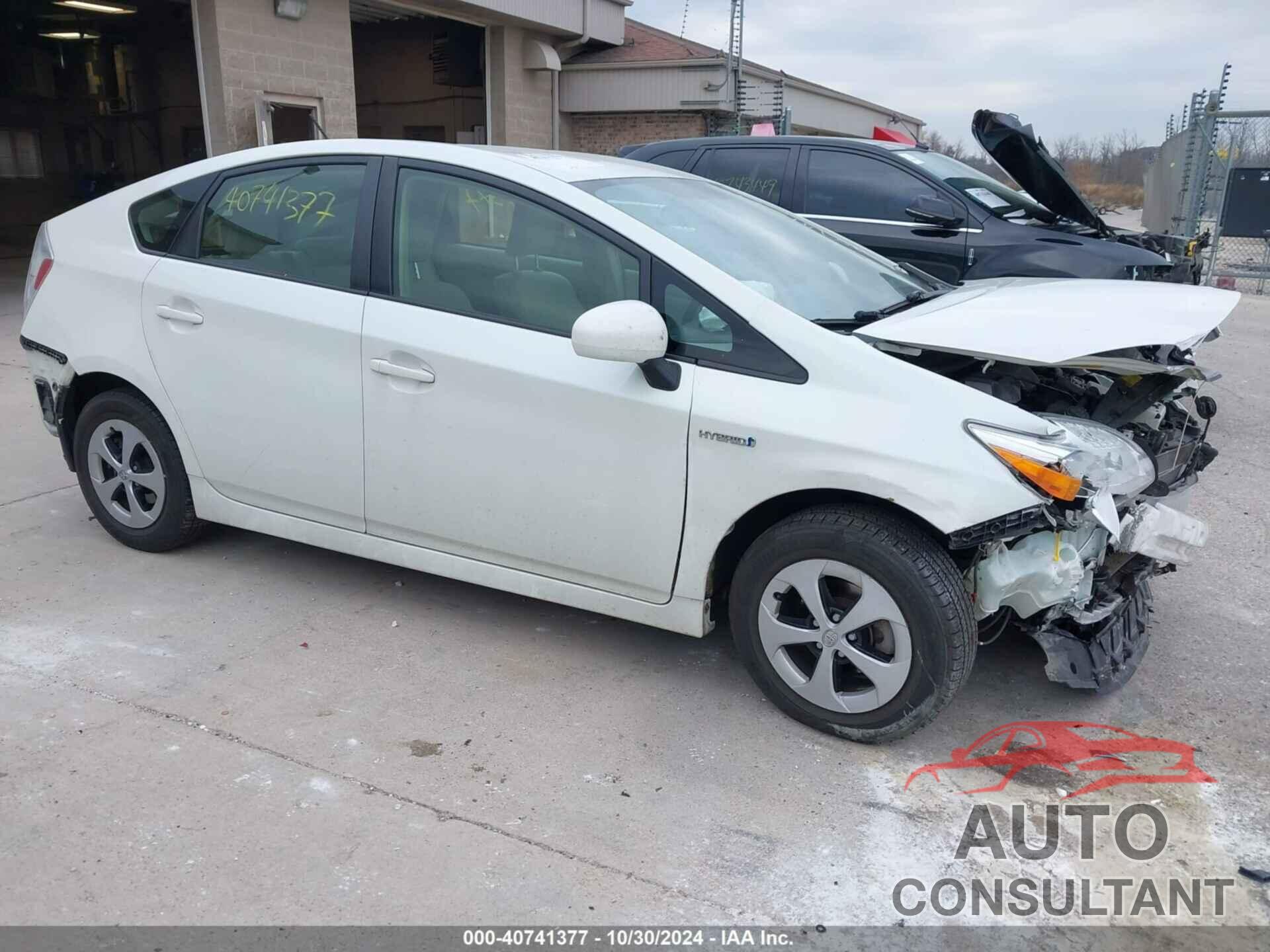 TOYOTA PRIUS 2012 - JTDKN3DU2C1507859