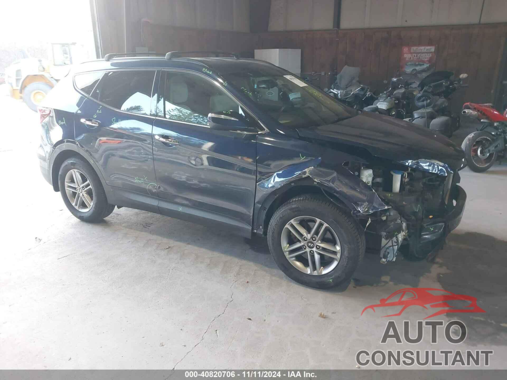 HYUNDAI SANTA FE SPORT 2018 - 5XYZUDLB6JG505178