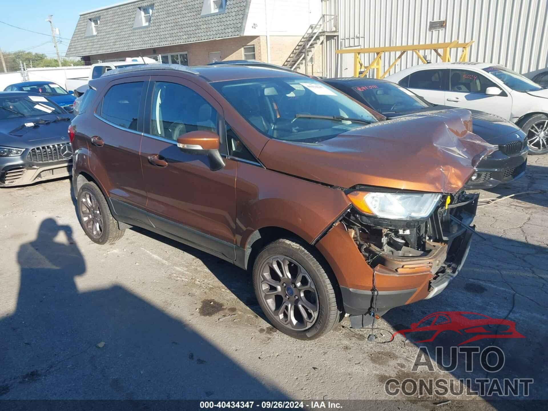 FORD ECOSPORT 2018 - MAJ6P1WL6JC216633