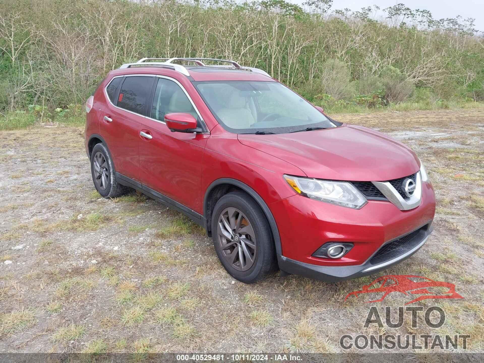 NISSAN ROGUE 2016 - 5N1AT2MT2GC760785