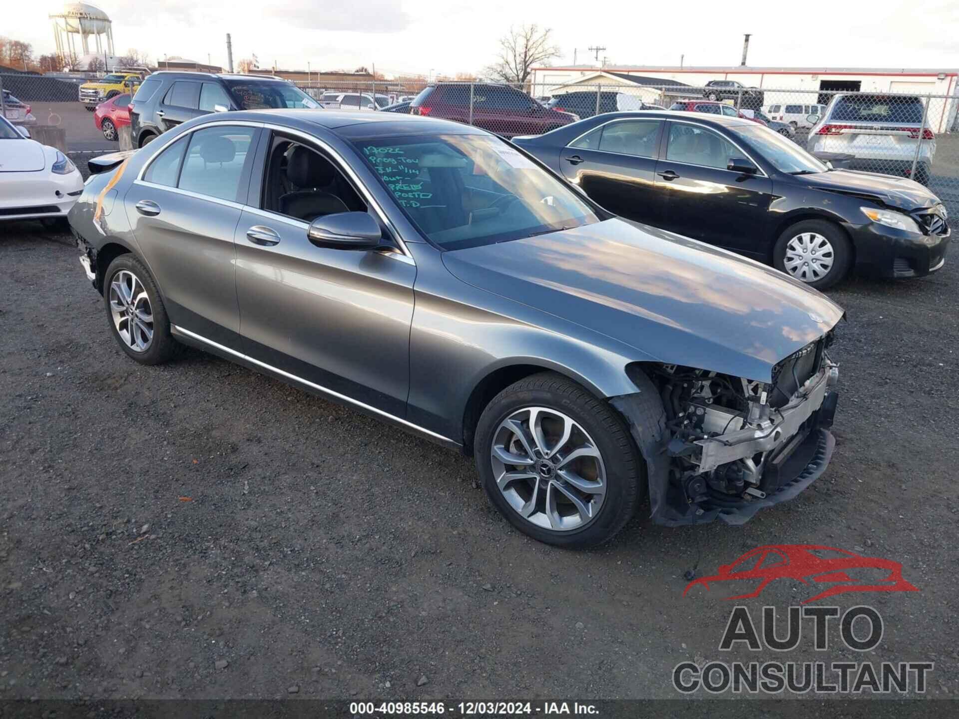 MERCEDES-BENZ C 300 2017 - 55SWF4KB5HU229509
