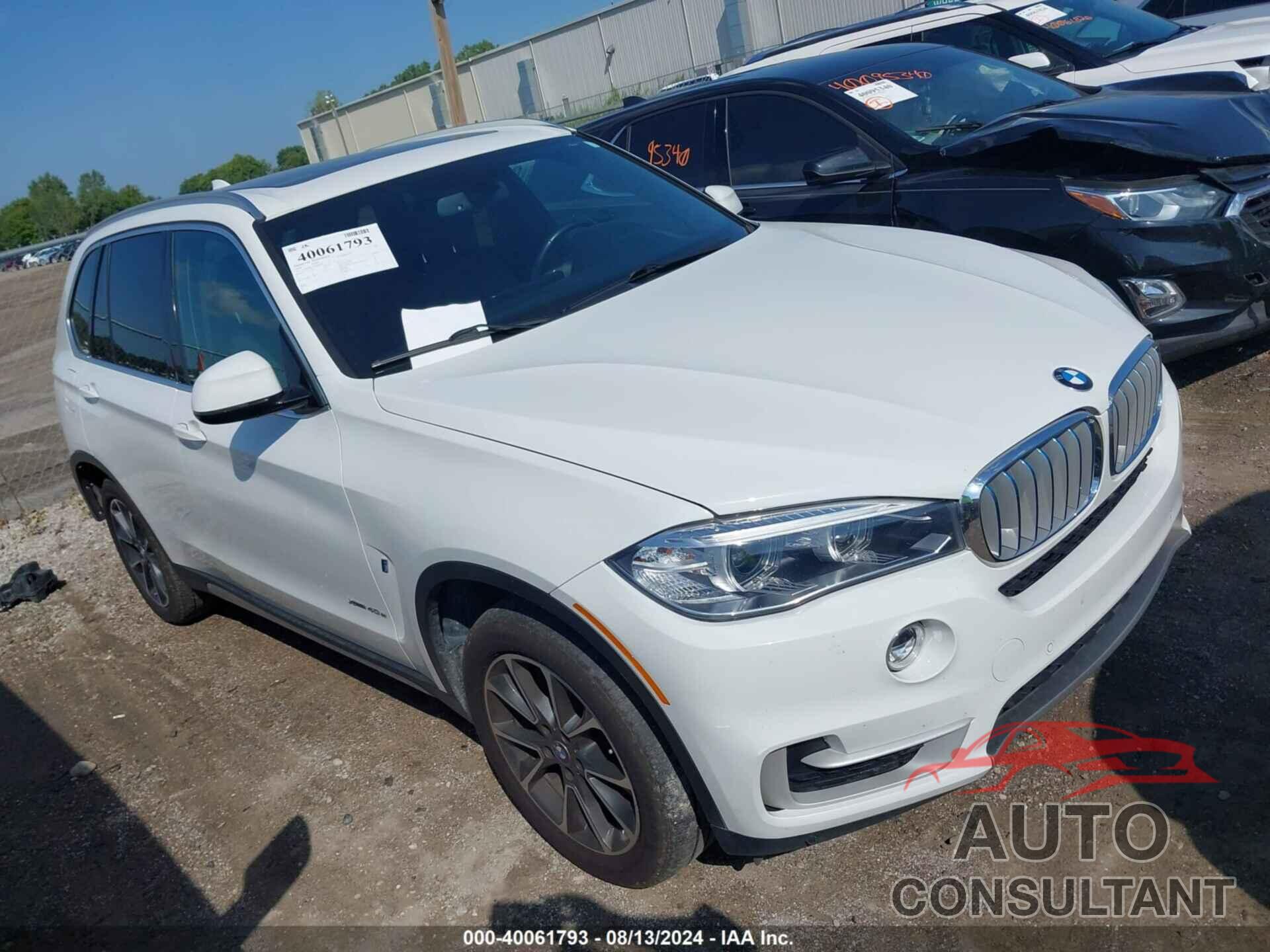 BMW X5 EDRIVE 2018 - 5UXKT0C57J0W00280
