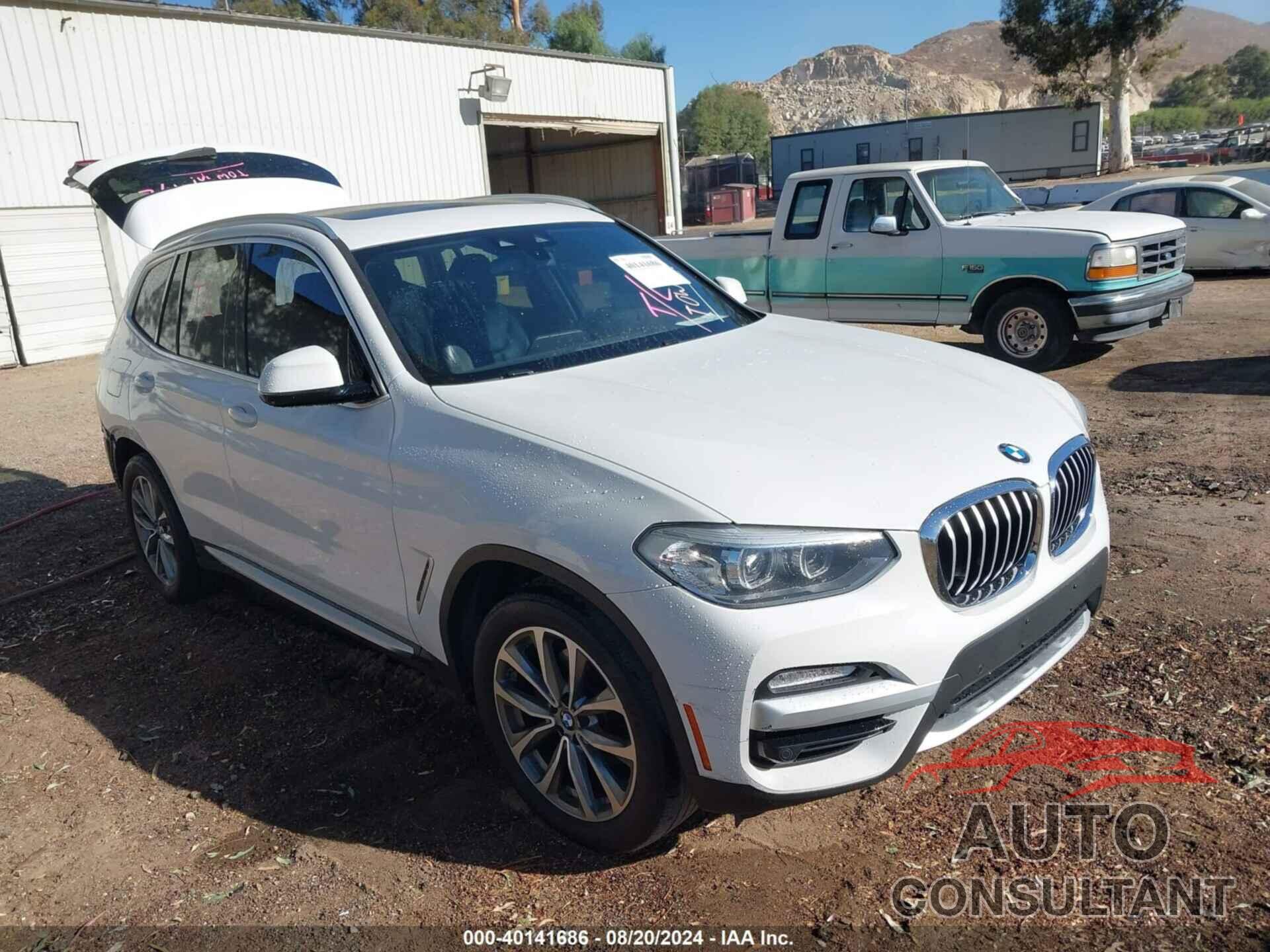 BMW X3 2019 - 5UXTR7C50KLE97458