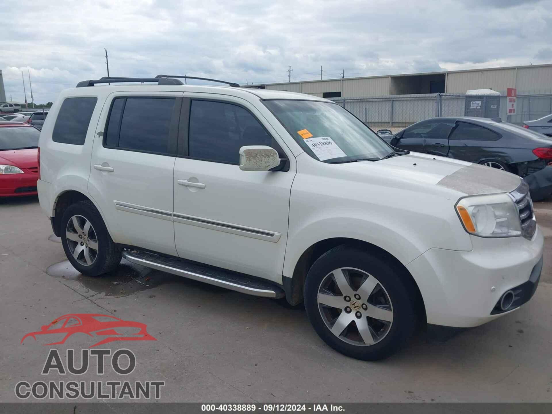 HONDA PILOT 2012 - 5FNYF4H94CB033892