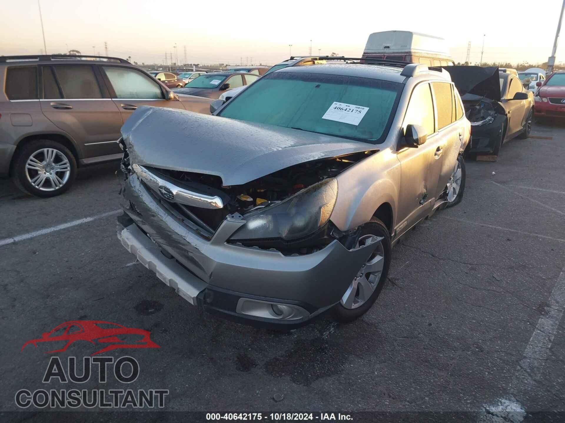 SUBARU OUTBACK 2011 - 4S4BRBGC6B3404900