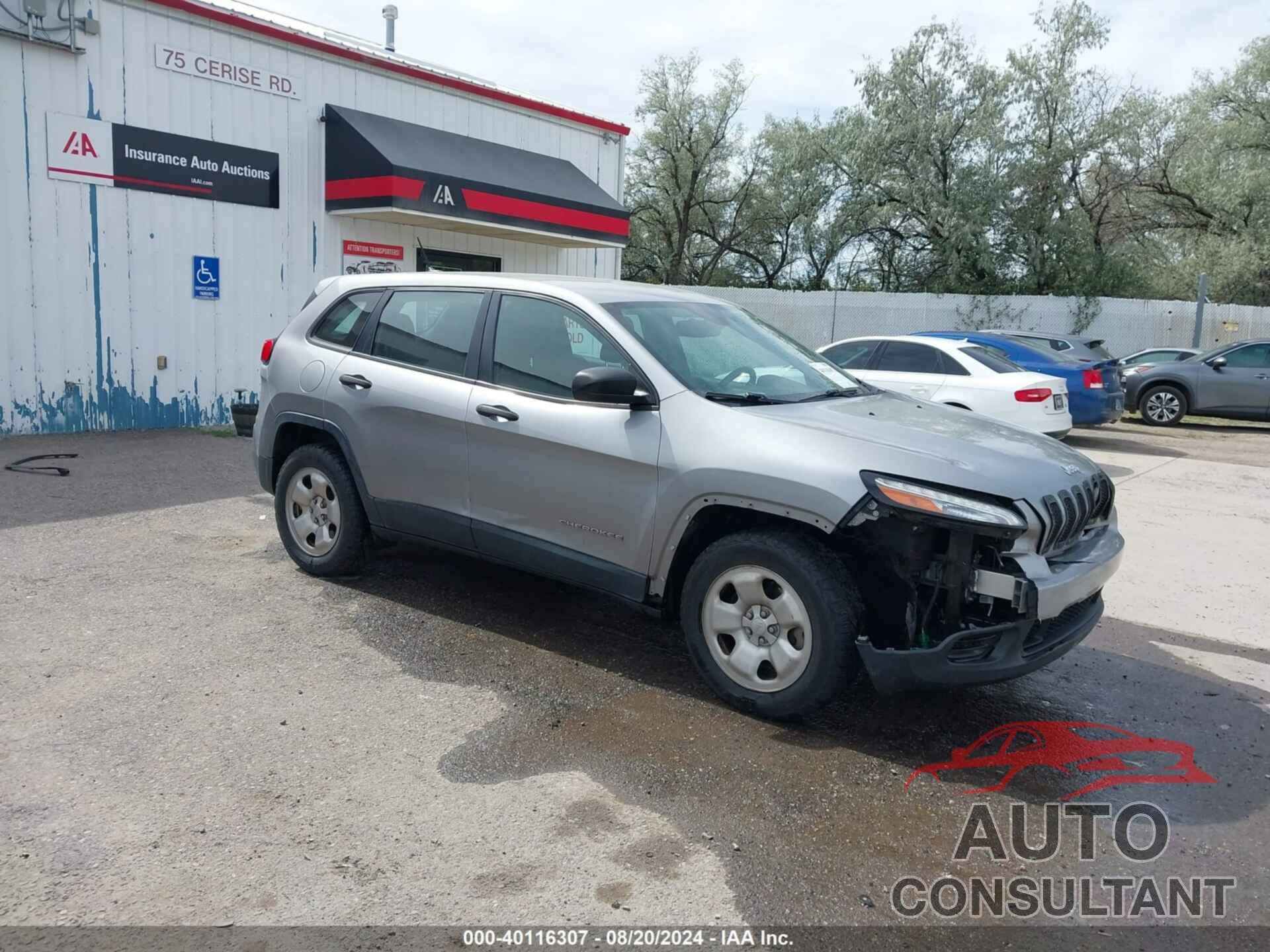 JEEP CHEROKEE 2016 - 1C4PJMABXGW292329