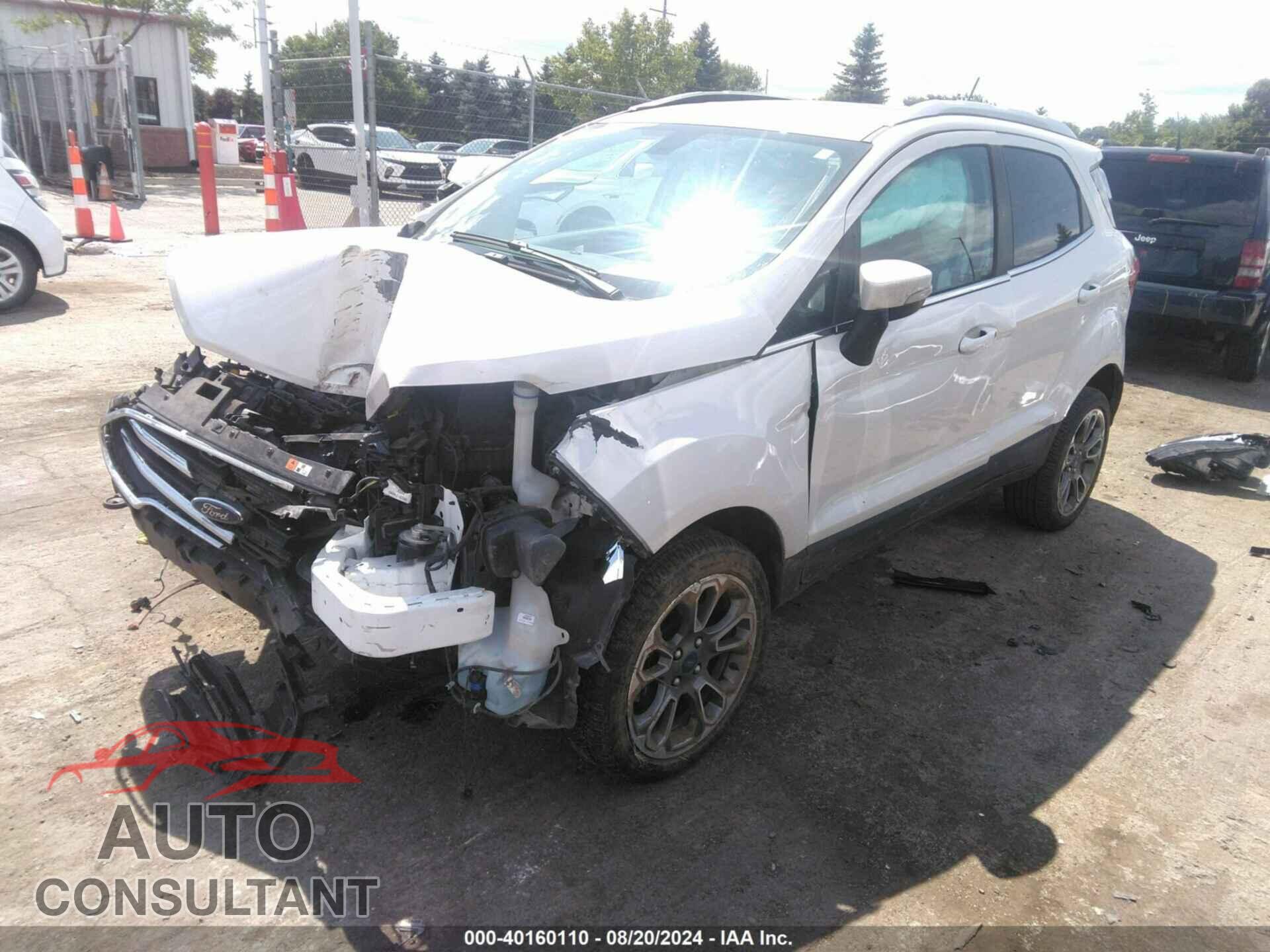 FORD ECOSPORT 2022 - MAJ6S3KL7NC475010