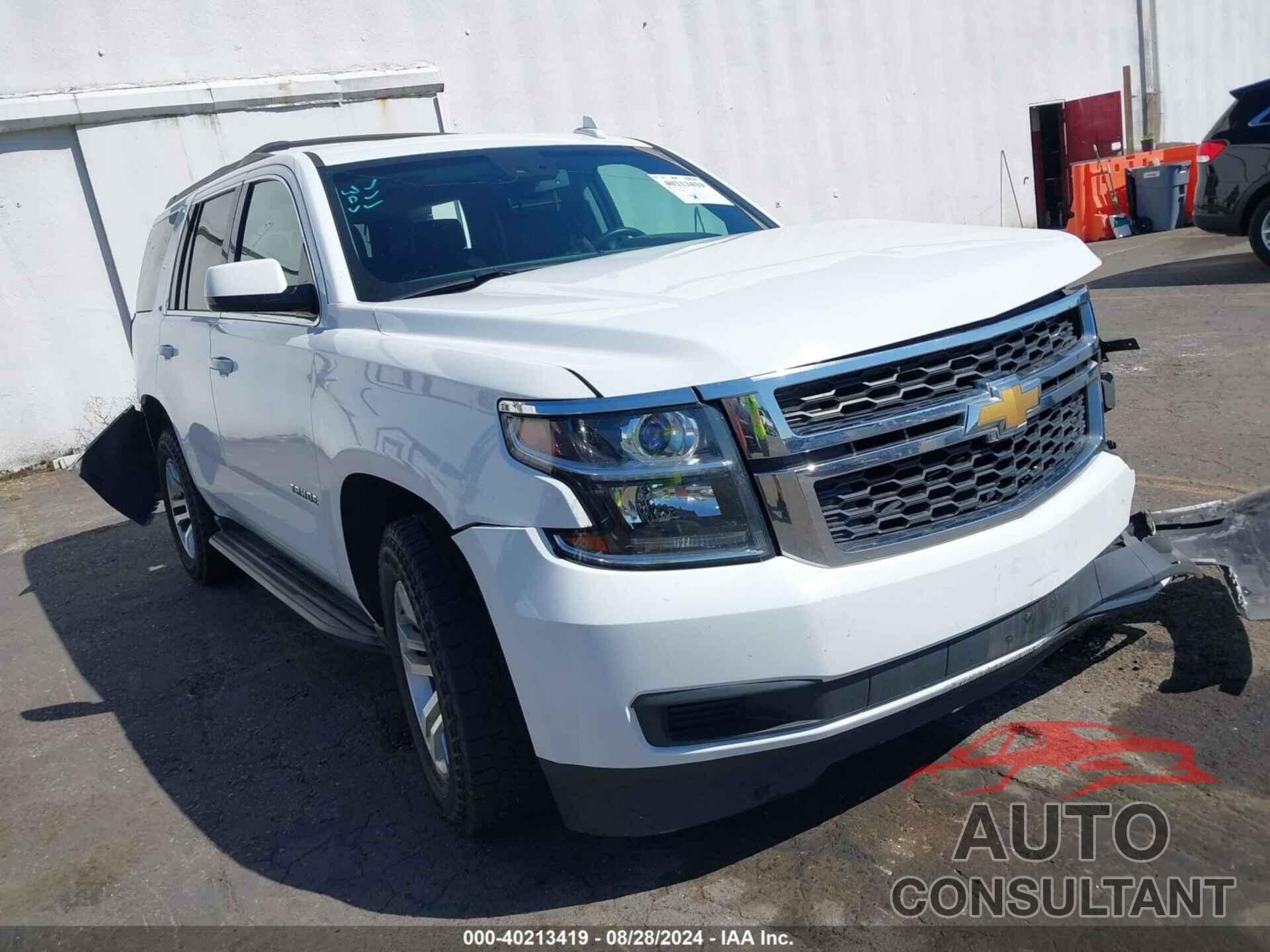 CHEVROLET TAHOE 2016 - 1GNSKBKC9GR144343