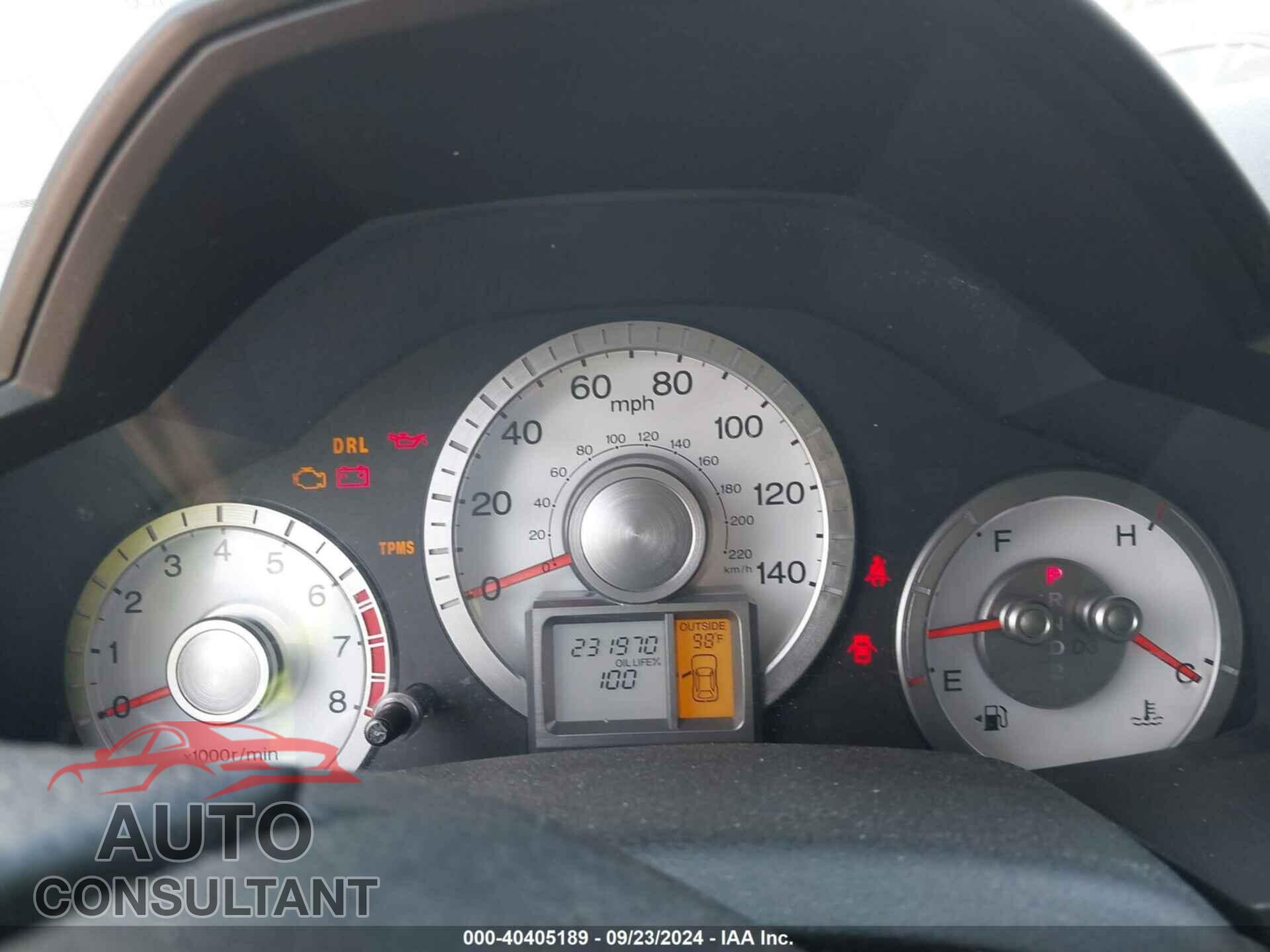 HONDA PILOT 2011 - 5FNYF3H52BB018491