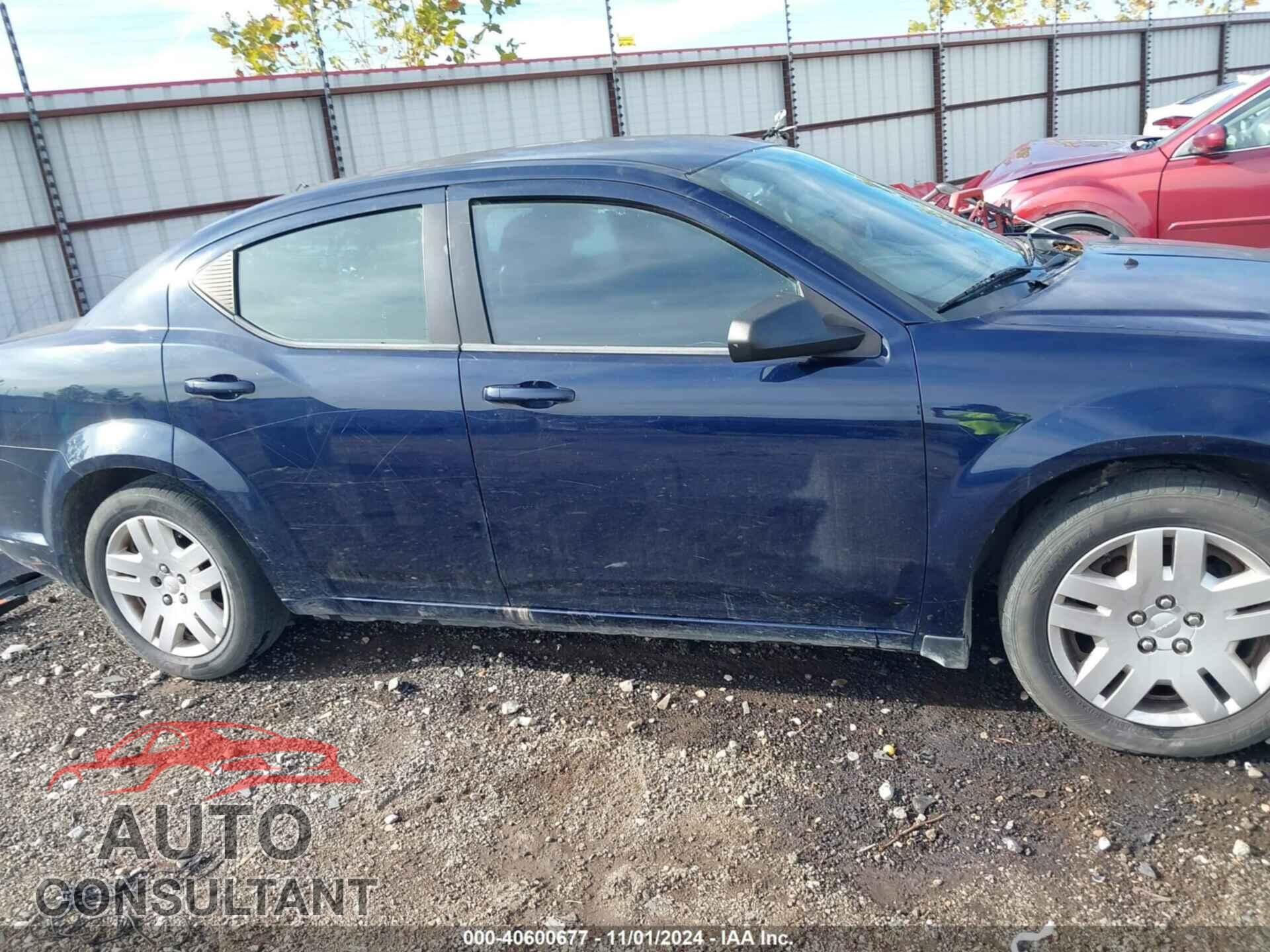 DODGE AVENGER 2013 - 1C3CDZAG4DN756798