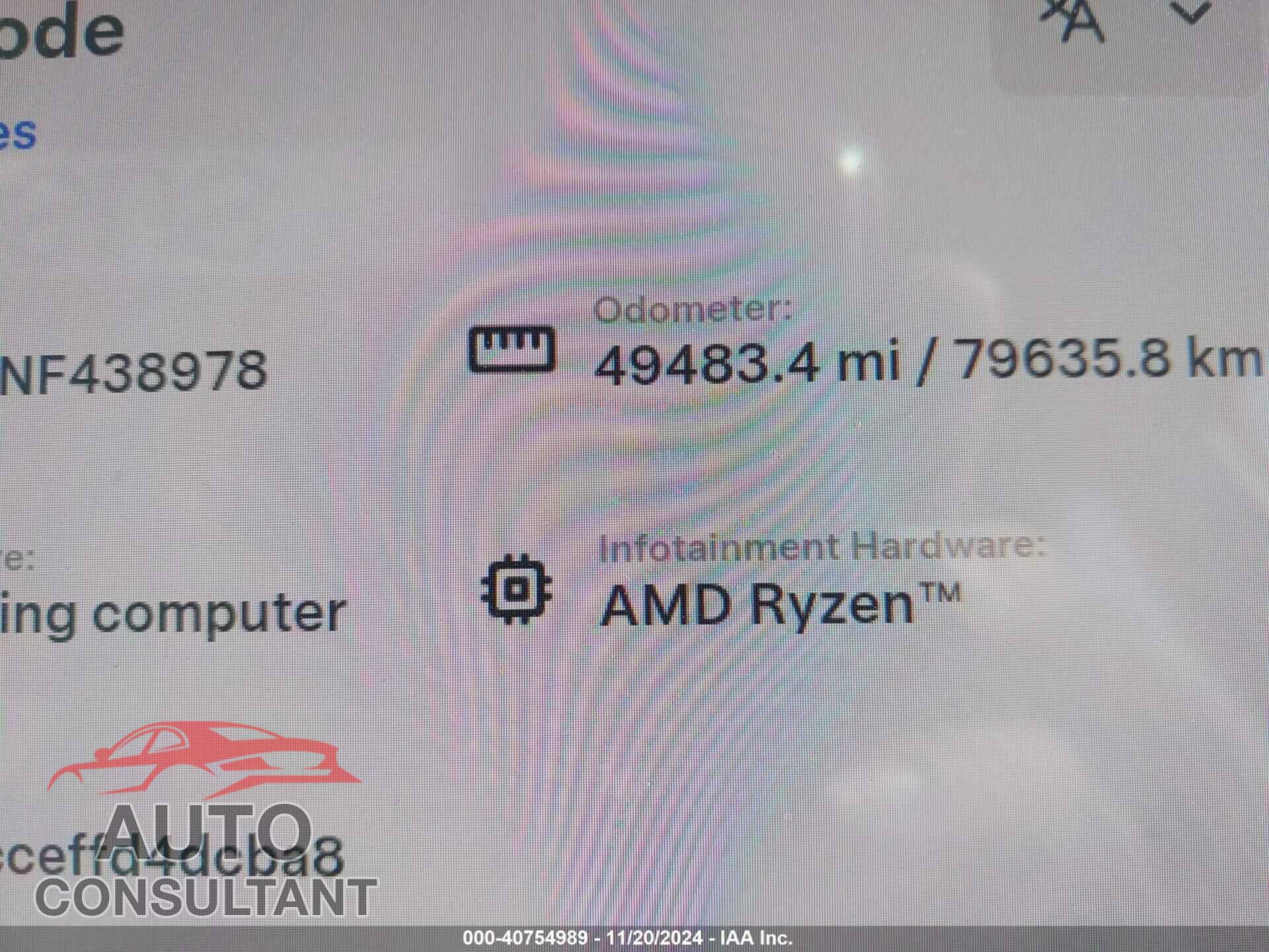 TESLA MODEL Y 2022 - 7SAYGDEE6NF438978