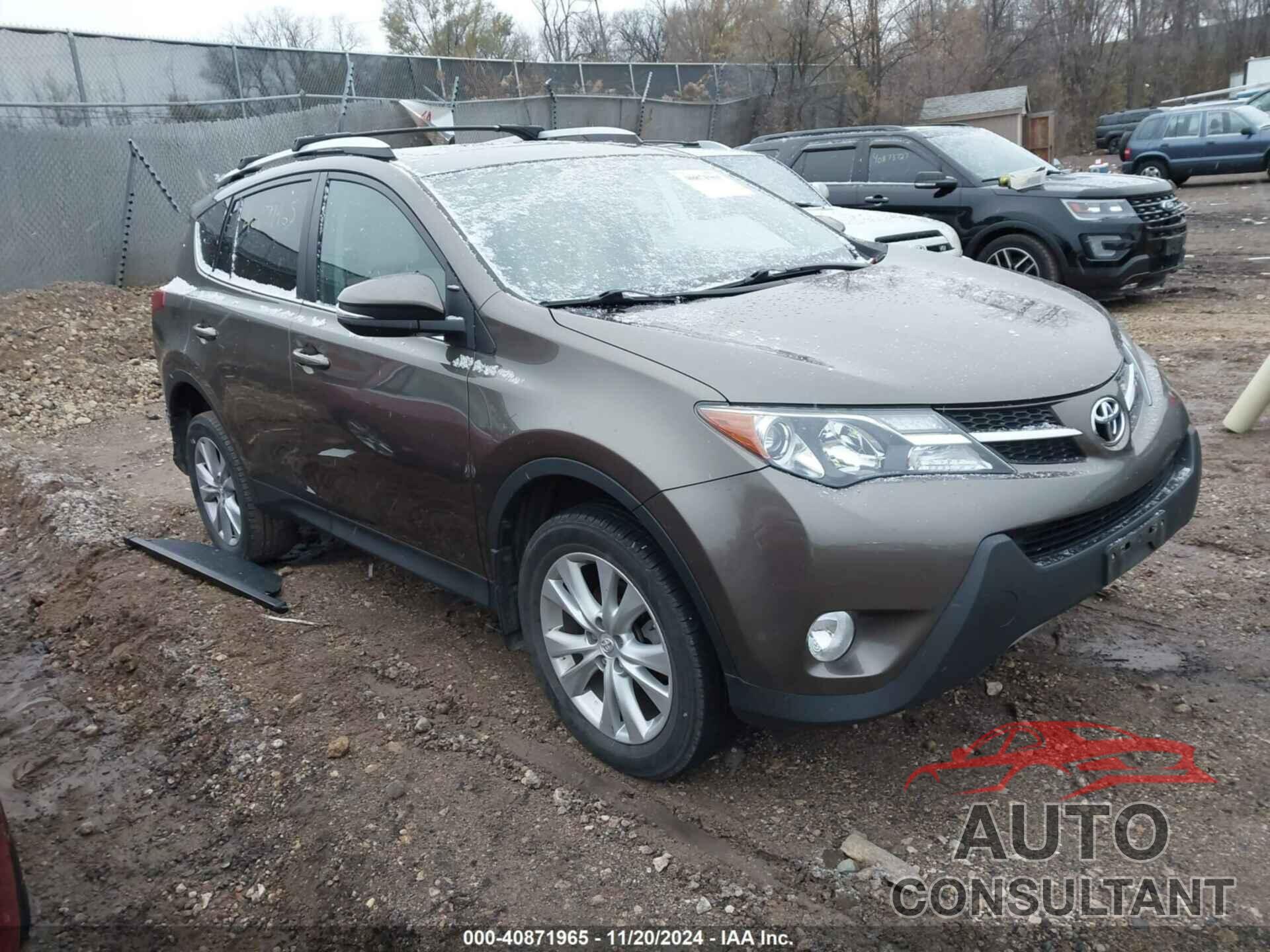 TOYOTA RAV4 2015 - 2T3DFREV1FW276734