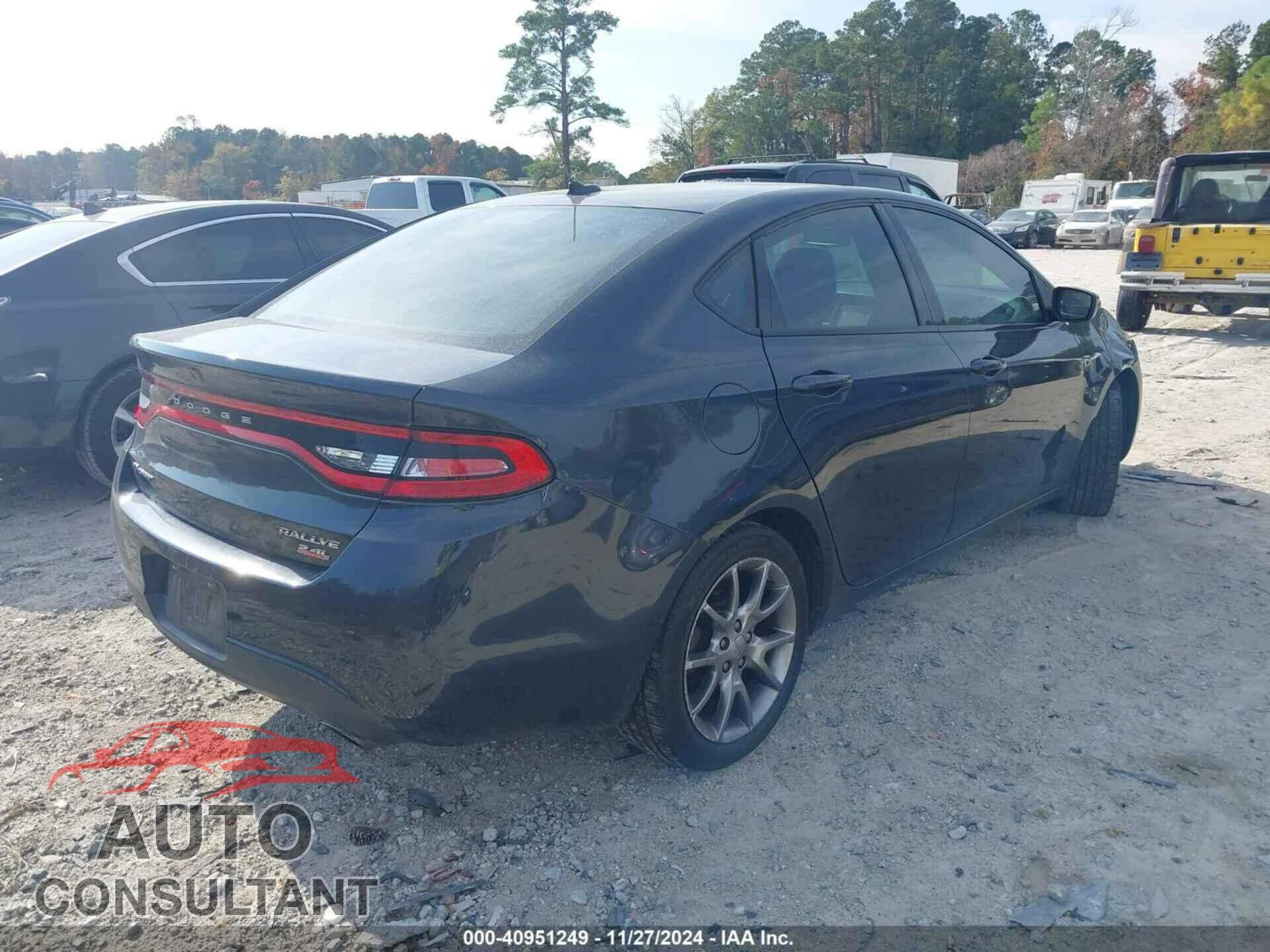 DODGE DART 2014 - 1C3CDFBB3ED671914