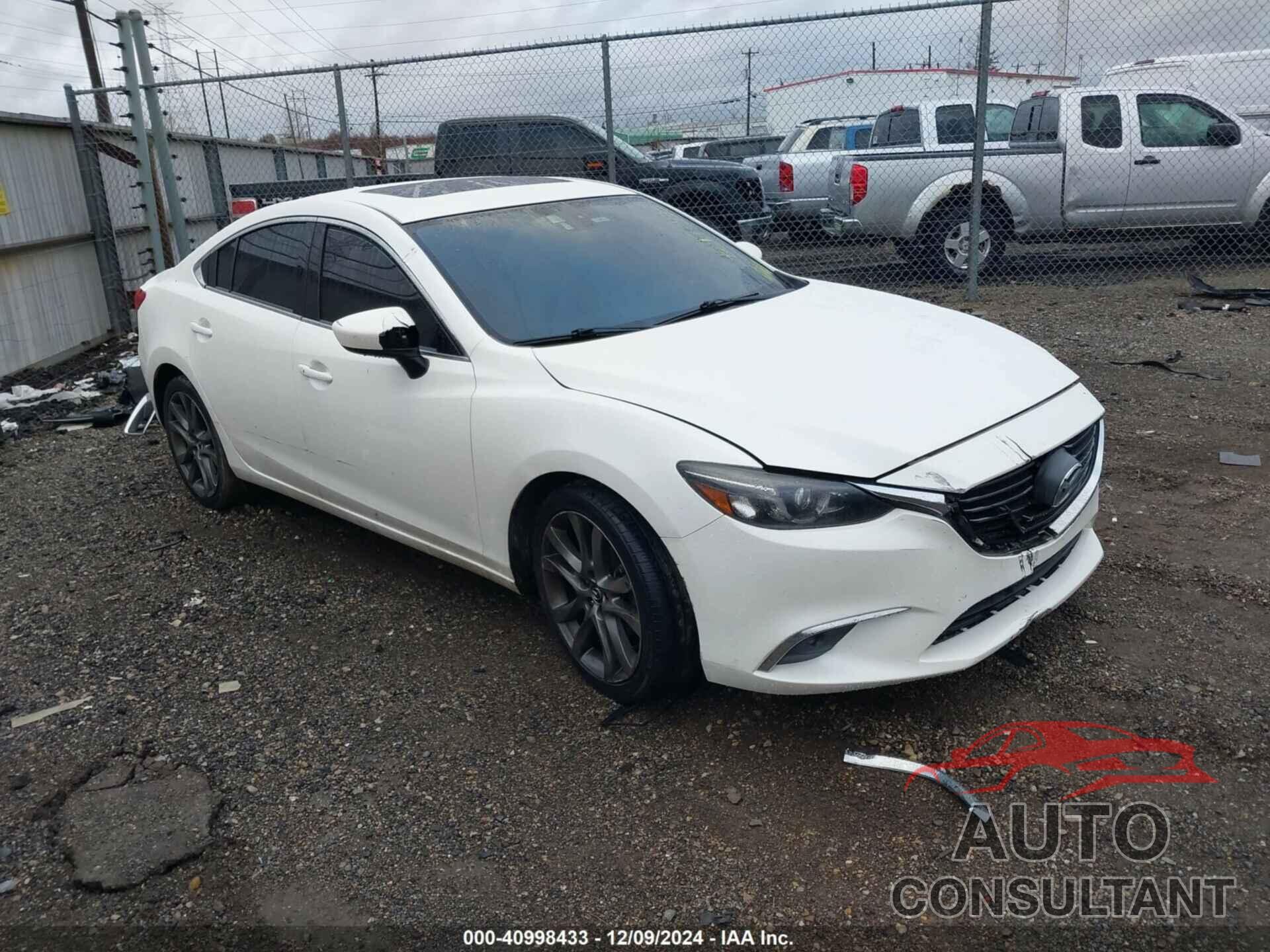 MAZDA MAZDA6 2016 - JM1GJ1W59G1414290