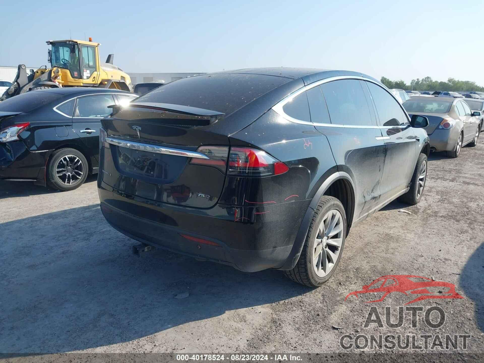 TESLA MODEL X 2016 - 5YJXCBE21GF023715