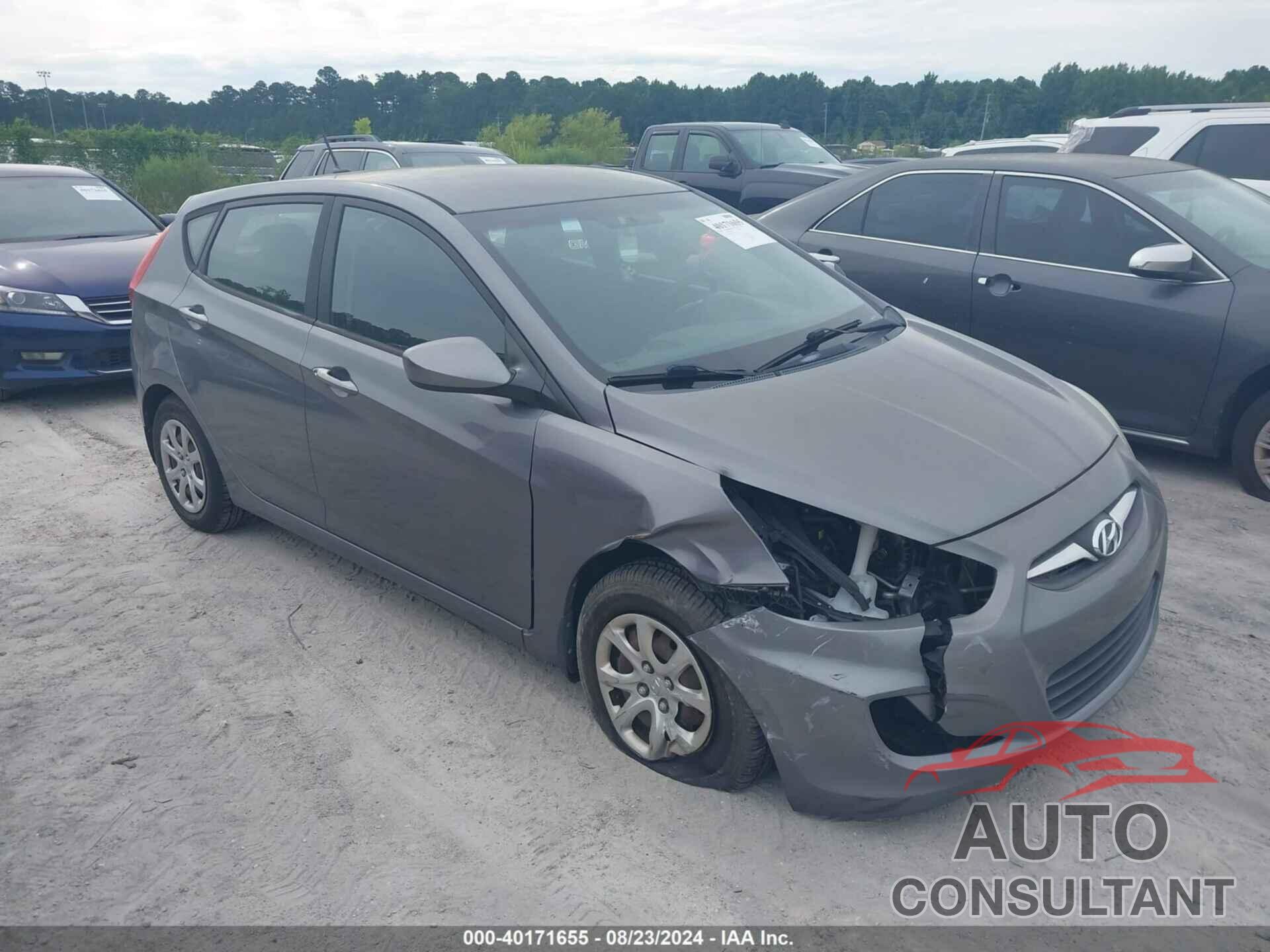 HYUNDAI ACCENT 2014 - KMHCT5AEXEU153573