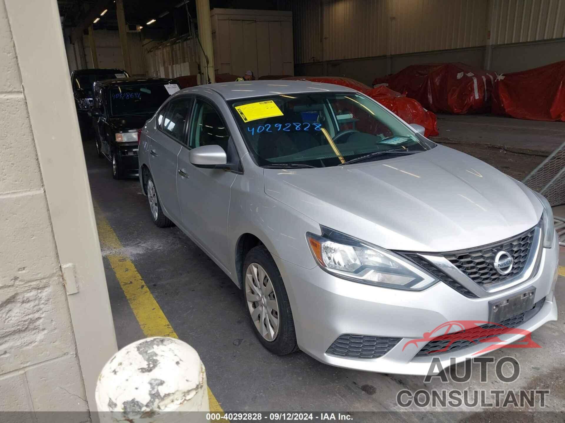 NISSAN SENTRA 2018 - 3N1AB7AP1JY293615