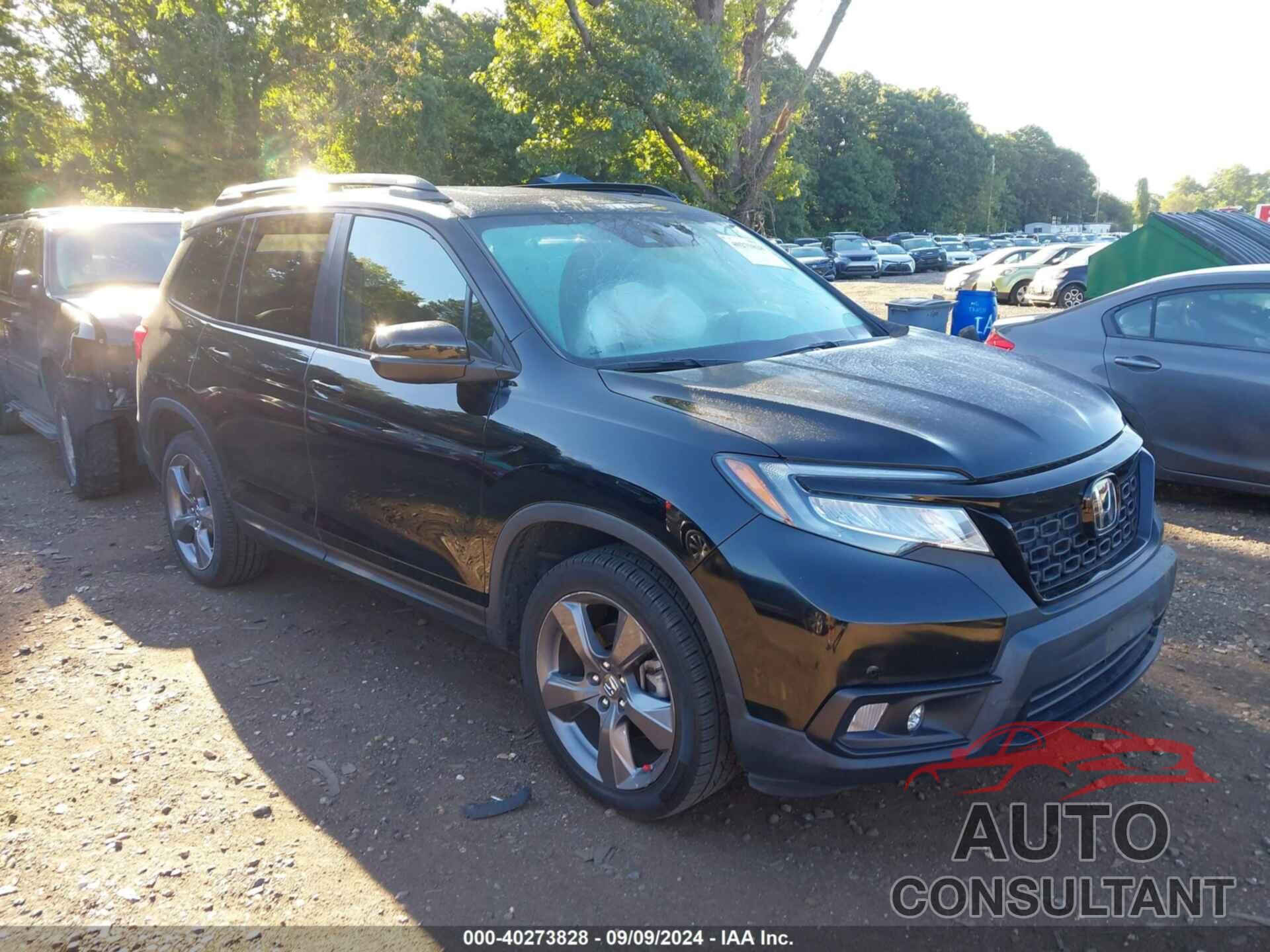 HONDA PASSPORT 2019 - 5FNYF8H91KB019888