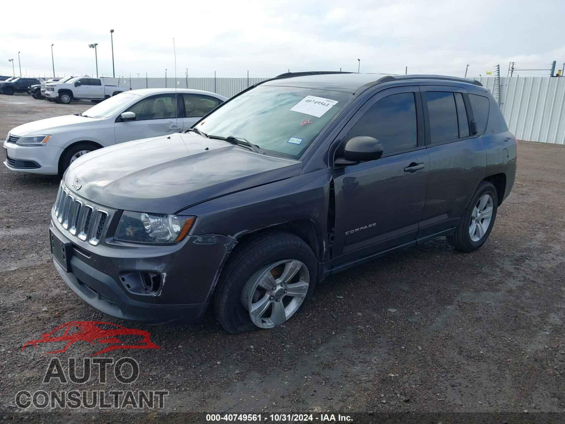 JEEP COMPASS 2017 - 1C4NJCBA9HD123763