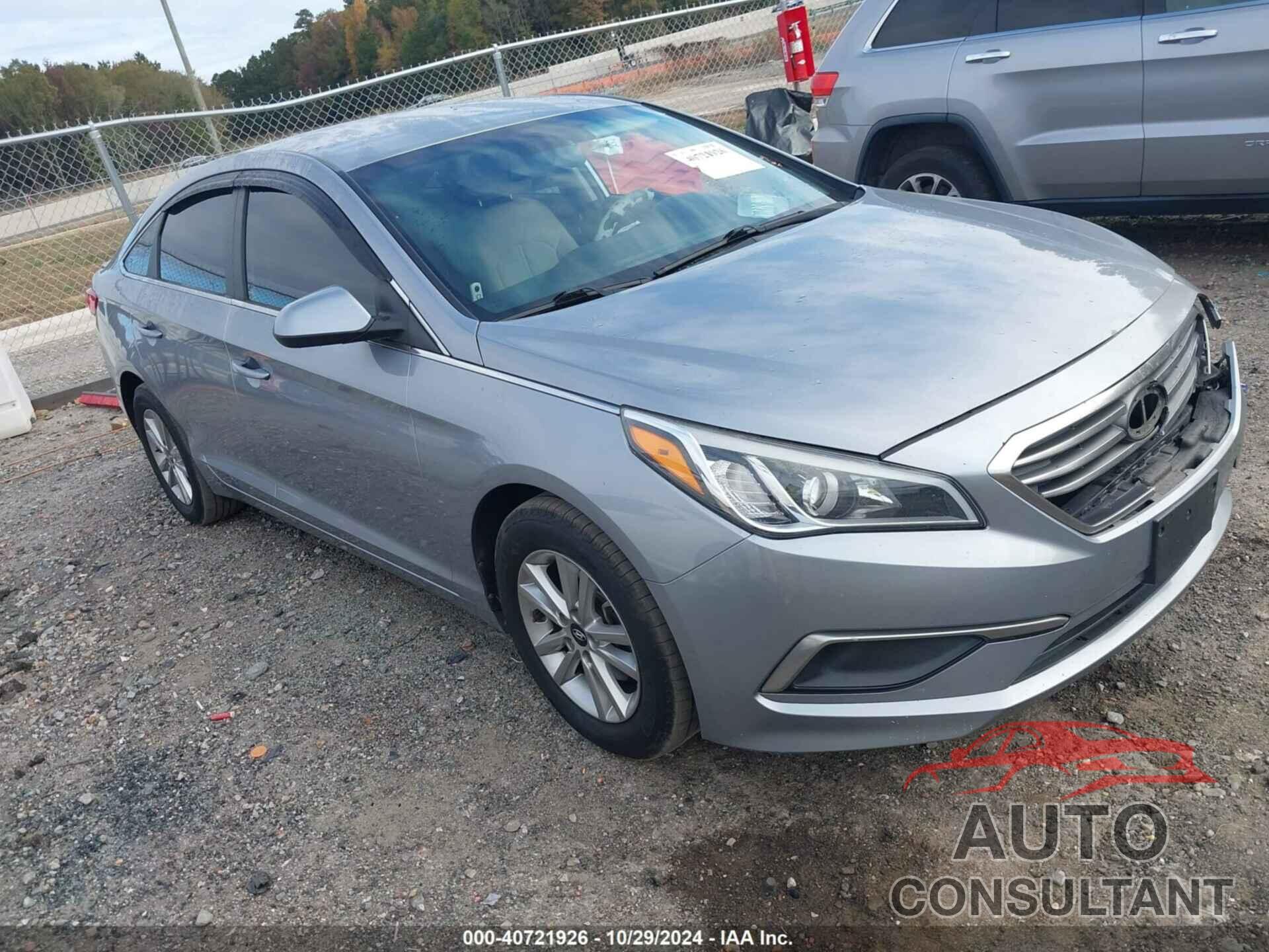 HYUNDAI SONATA 2016 - 5NPE24AFXGH334611