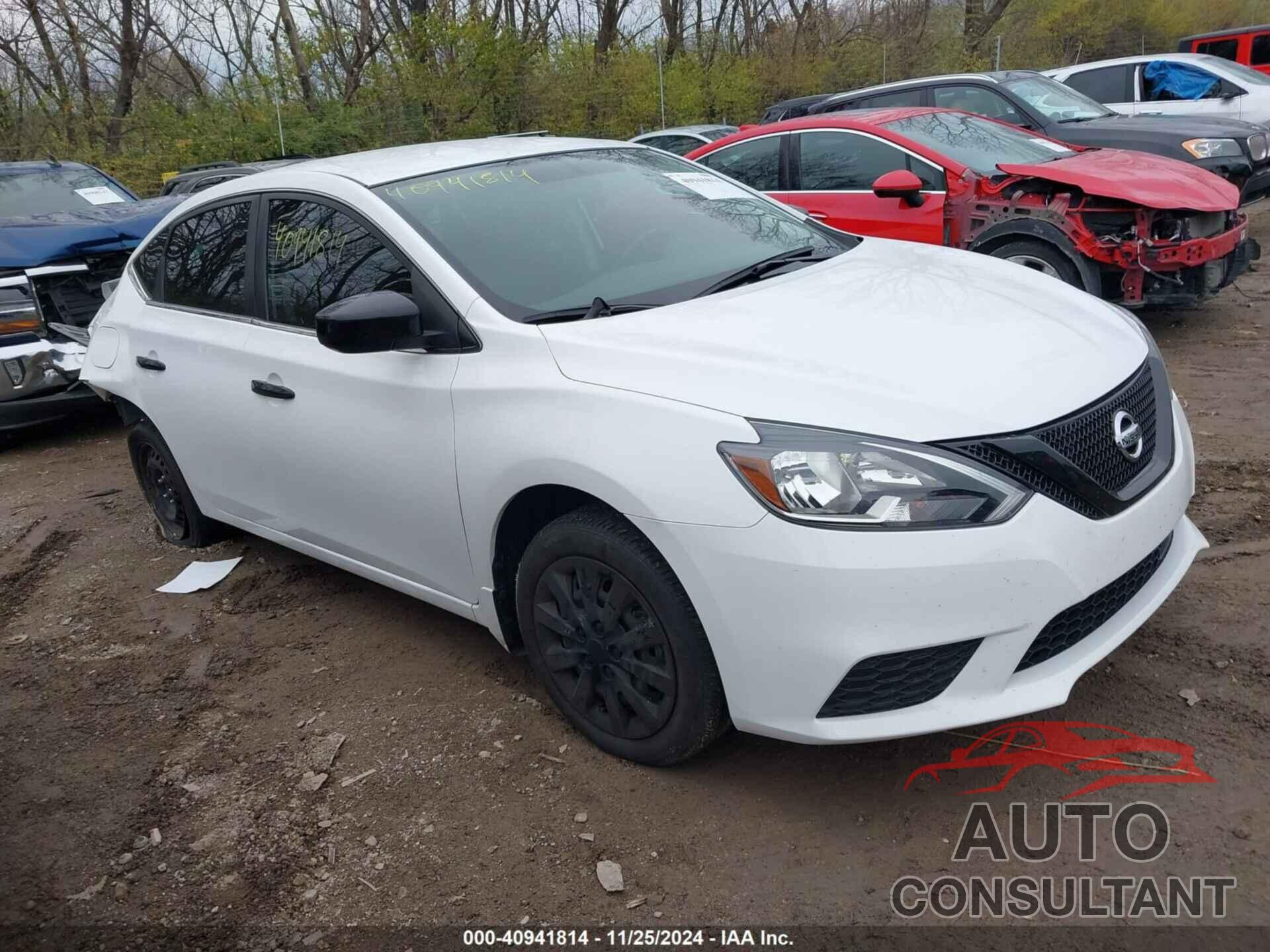 NISSAN SENTRA 2019 - 3N1AB7AP6KY257100