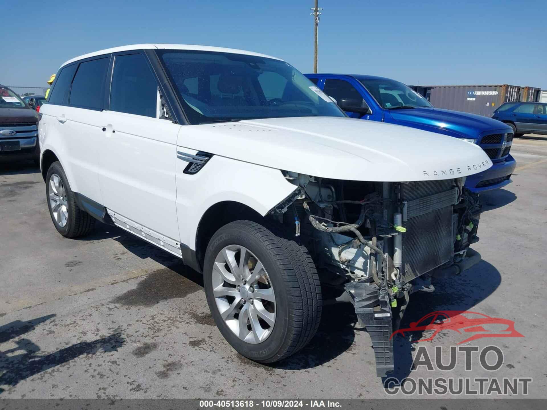 LAND ROVER RANGE ROVER SPORT 2016 - SALWR2KF0GA661960