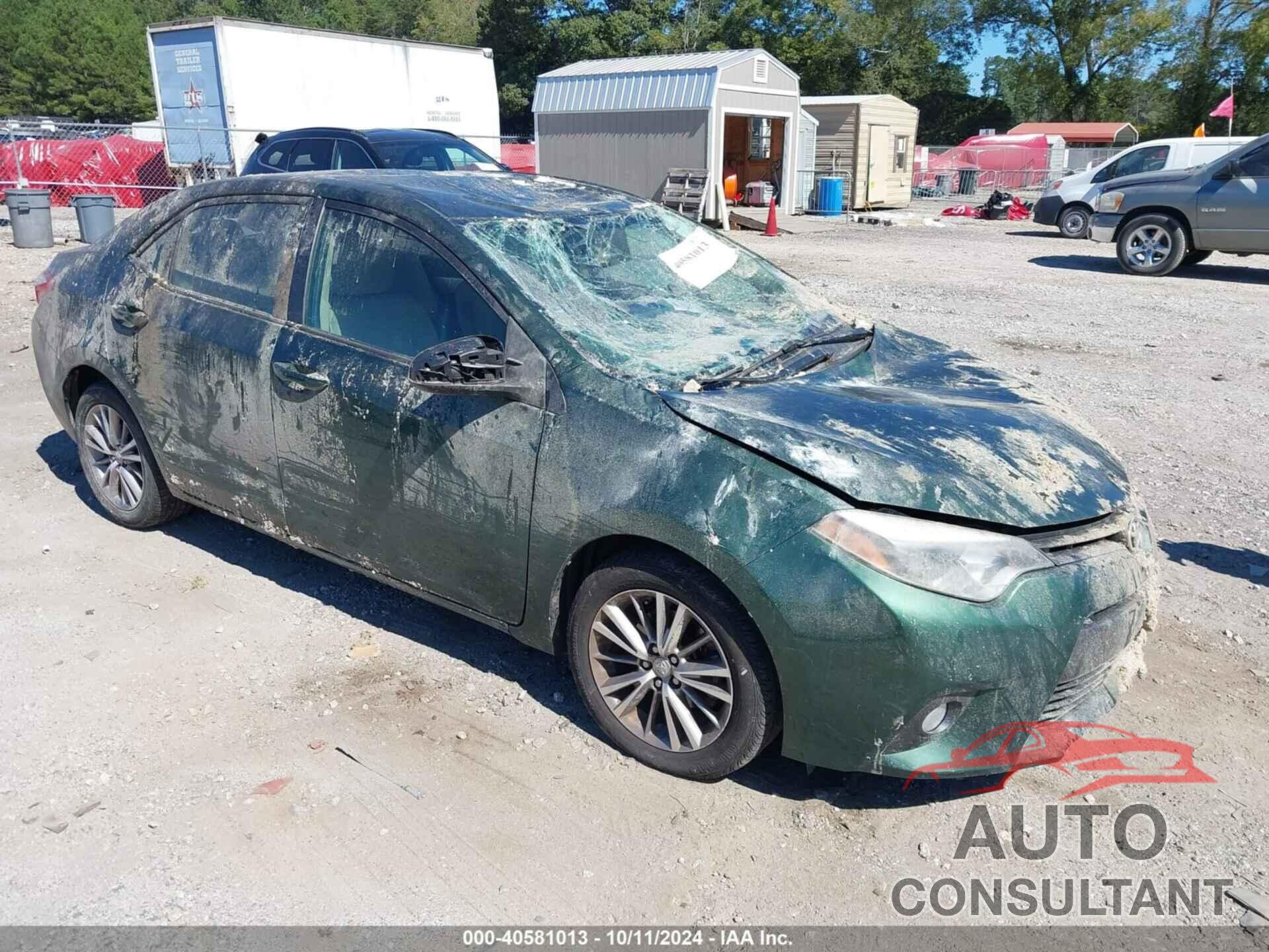 TOYOTA COROLLA 2015 - 2T1BURHE5FC237941