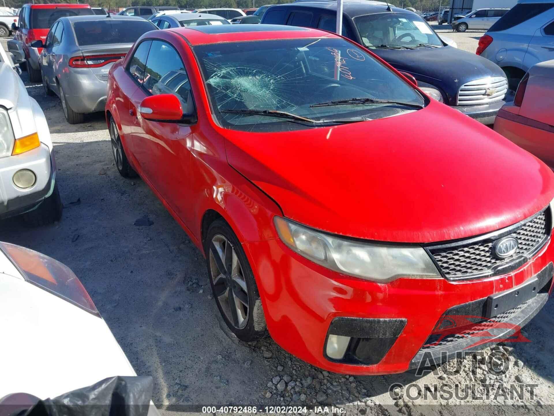 KIA FORTE KOUP 2010 - KNAFW6A35A5201138
