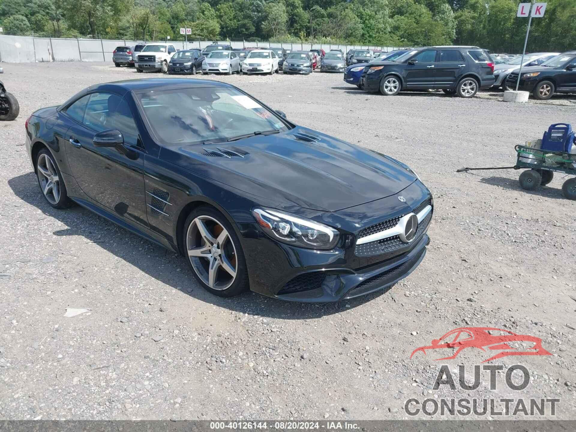 MERCEDES-BENZ SL 550 2018 - WDDJK7DA0JF051562