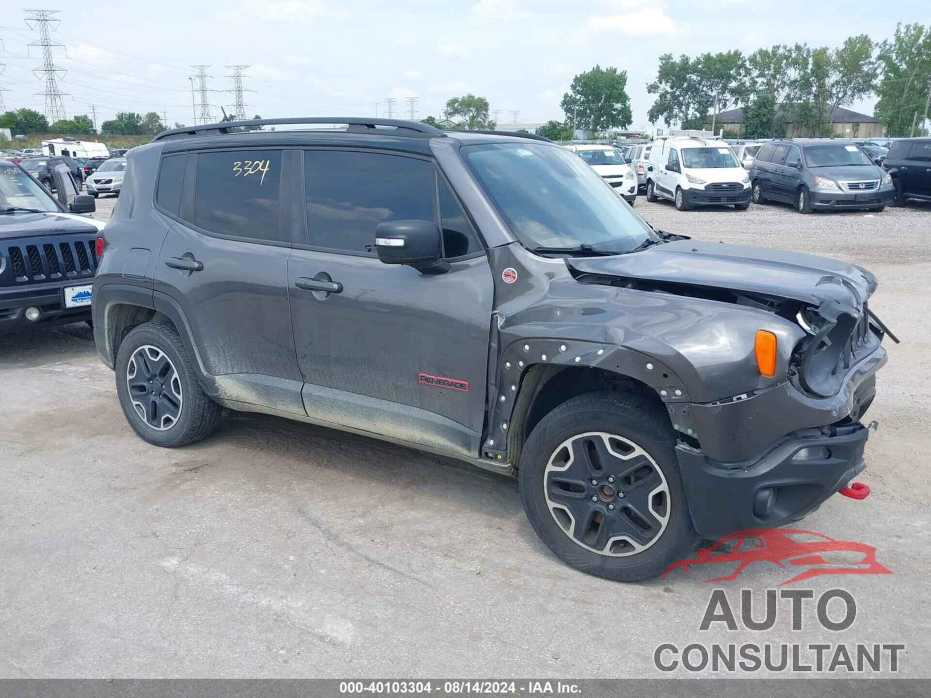 JEEP RENEGADE 2016 - ZACCJBCT9GPD26900