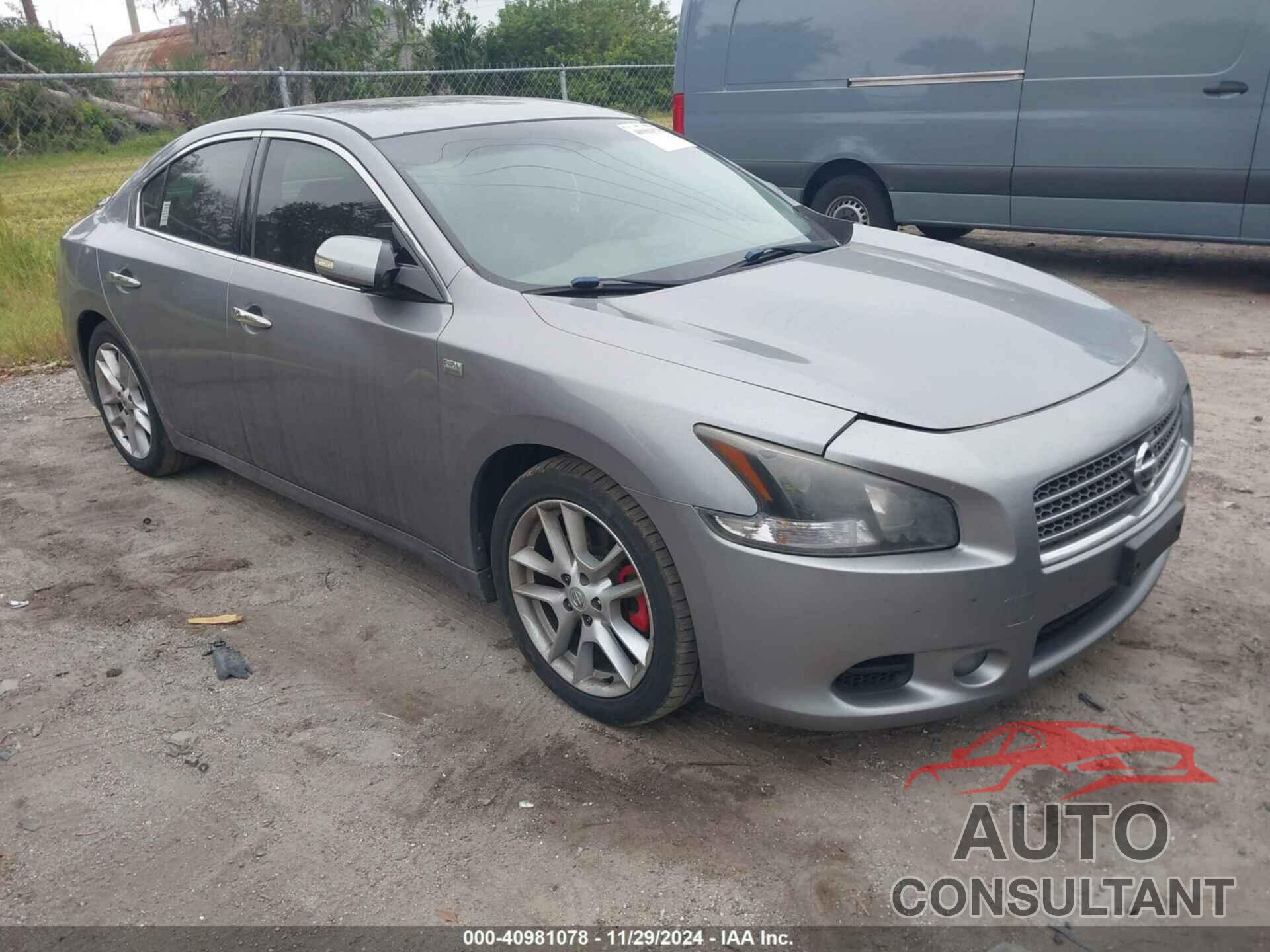 NISSAN MAXIMA 2009 - 1N4AA51E99C821639