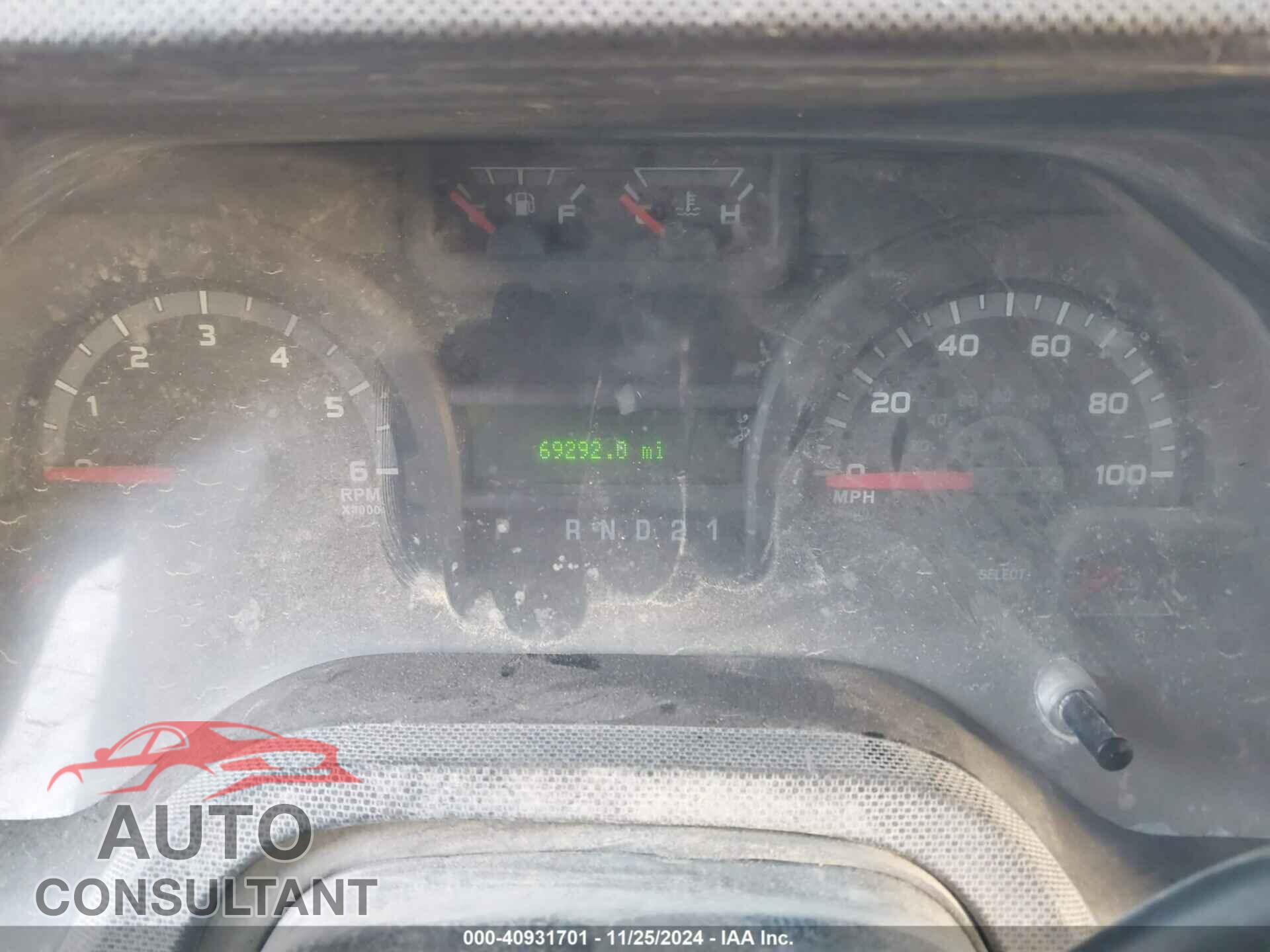 FORD E-150 2013 - 1FDNE1BW5DDB20014