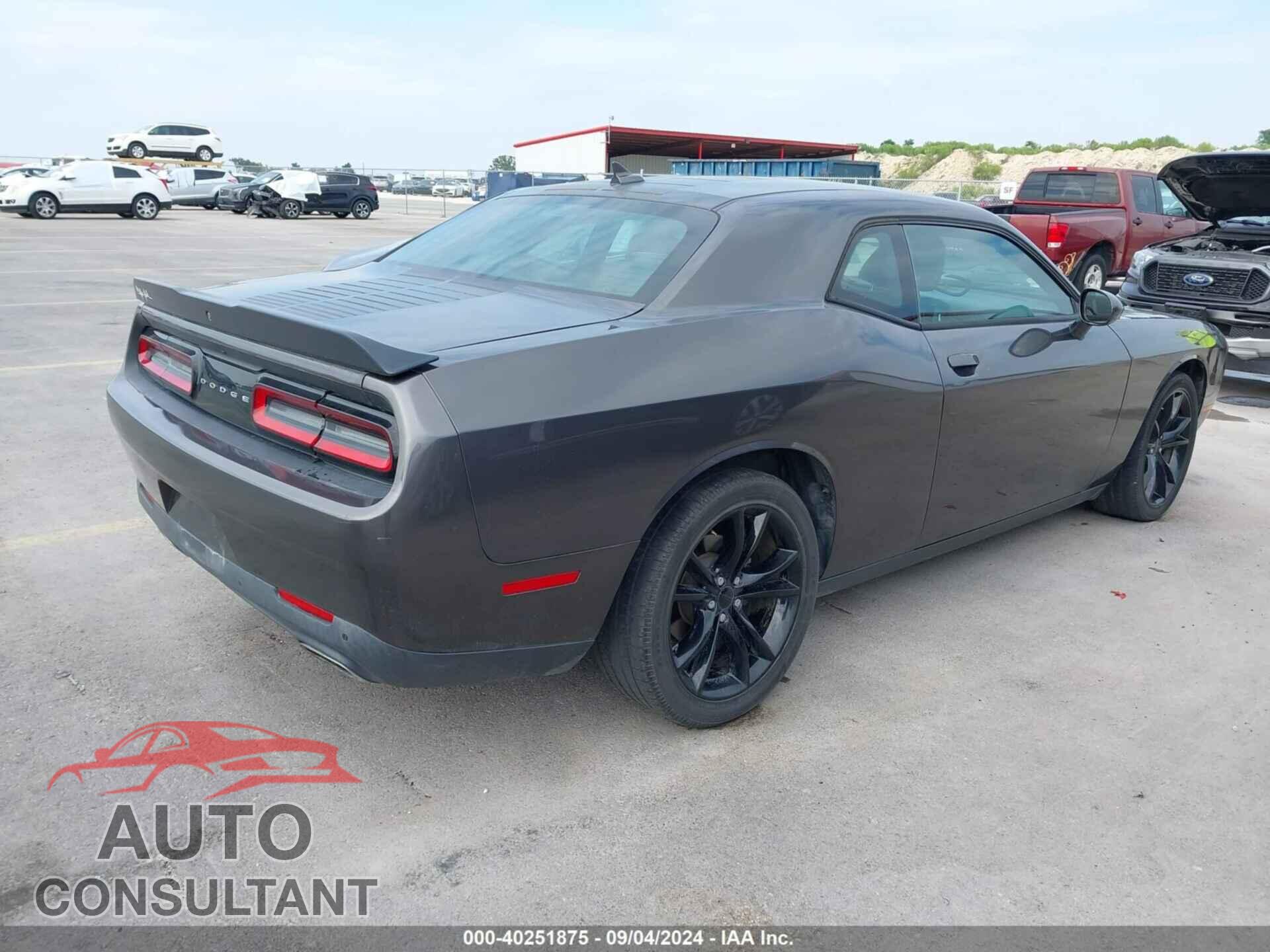 DODGE CHALLENGER 2016 - 2C3CDZAG3GH218087