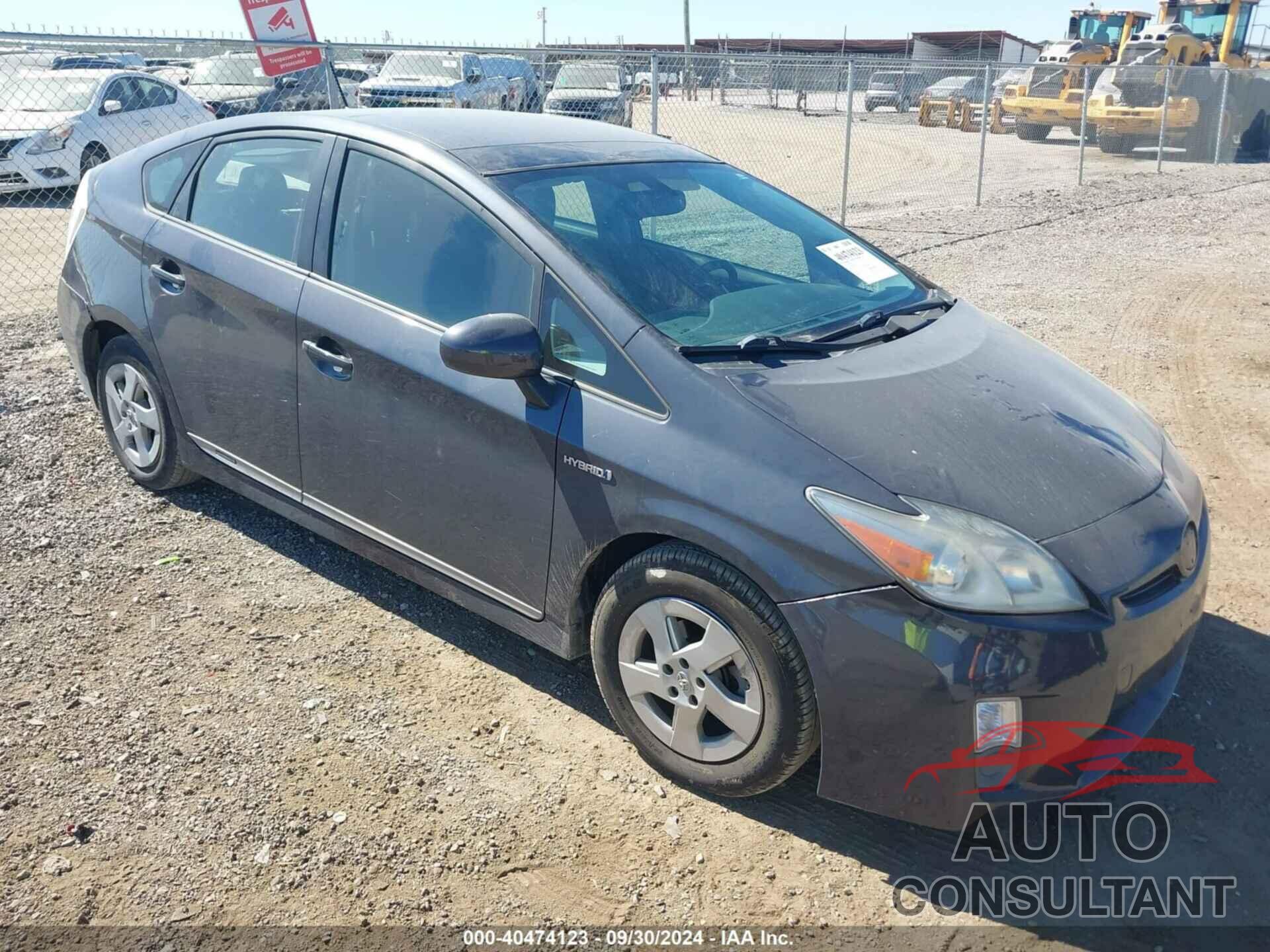 TOYOTA PRIUS 2010 - JTDKN3DU2A1288978