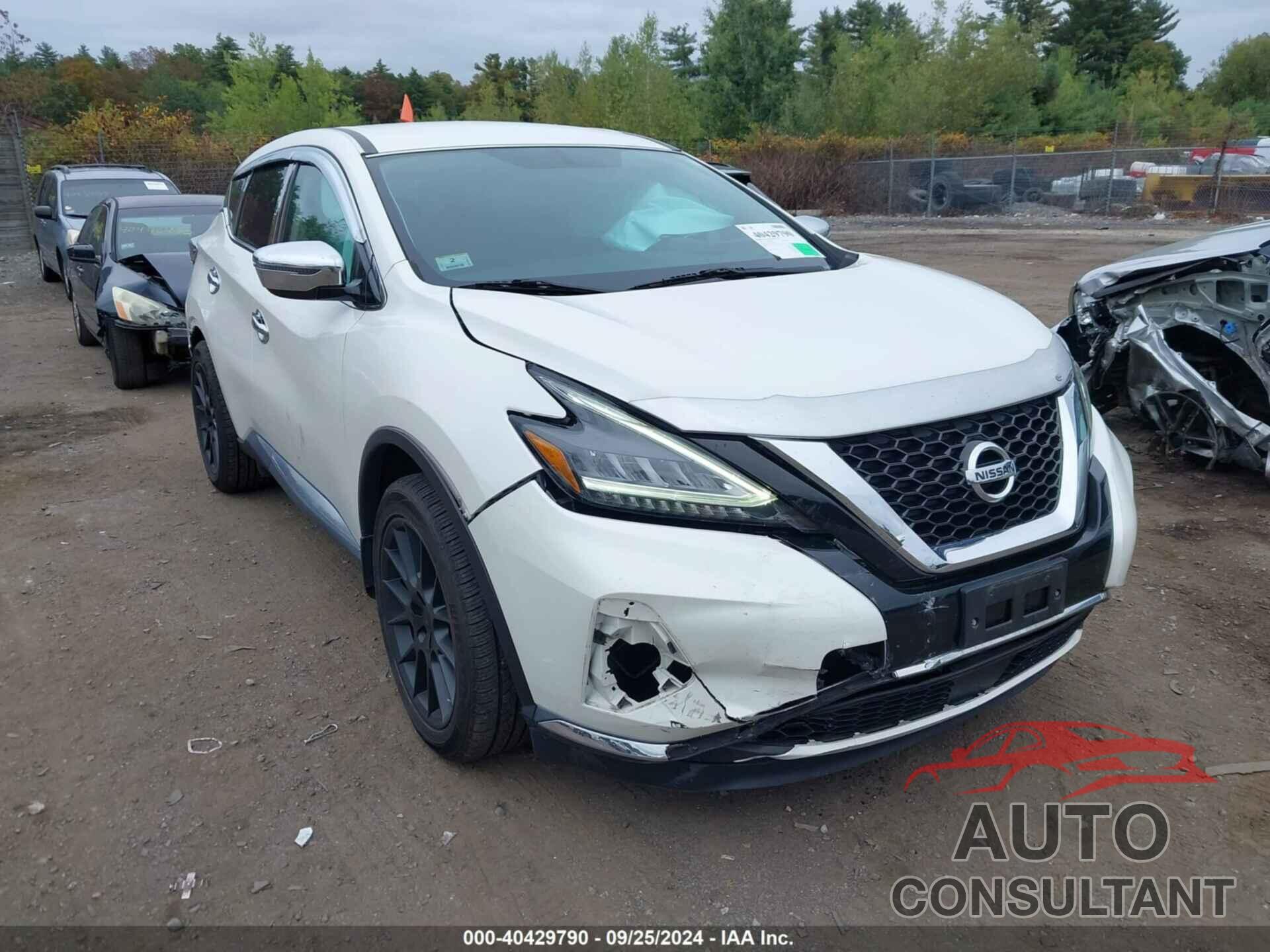 NISSAN MURANO 2019 - 5N1AZ2MS5KN102834