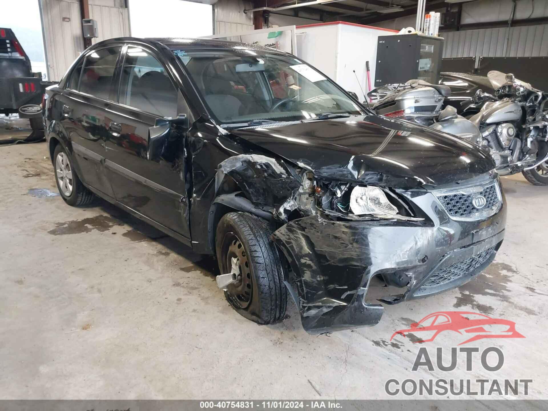 KIA RIO 2010 - KNADH4A36A6691833