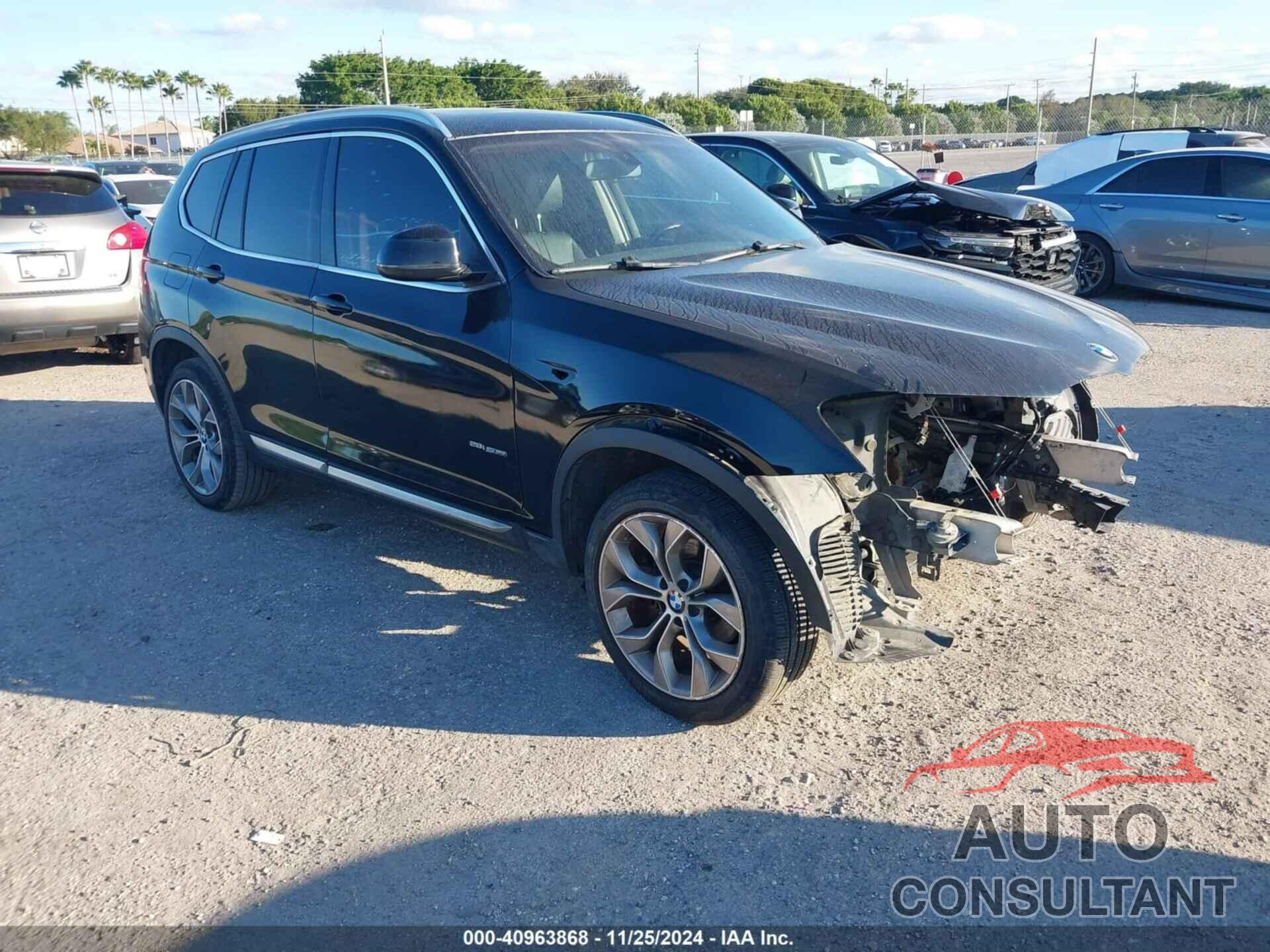 BMW X3 2017 - 5UXWZ7C54H0T44005