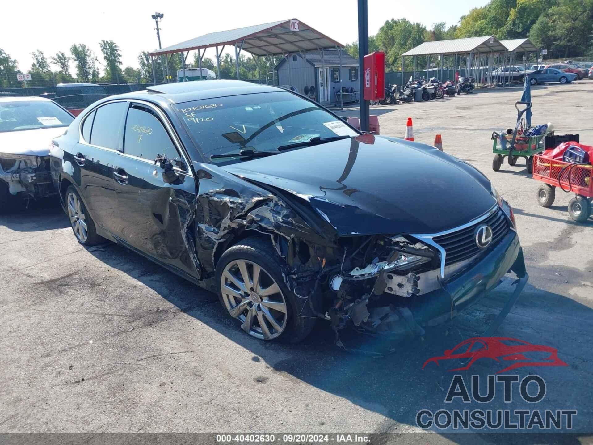 LEXUS GS 350 2013 - JTHCE1BL5D5009280