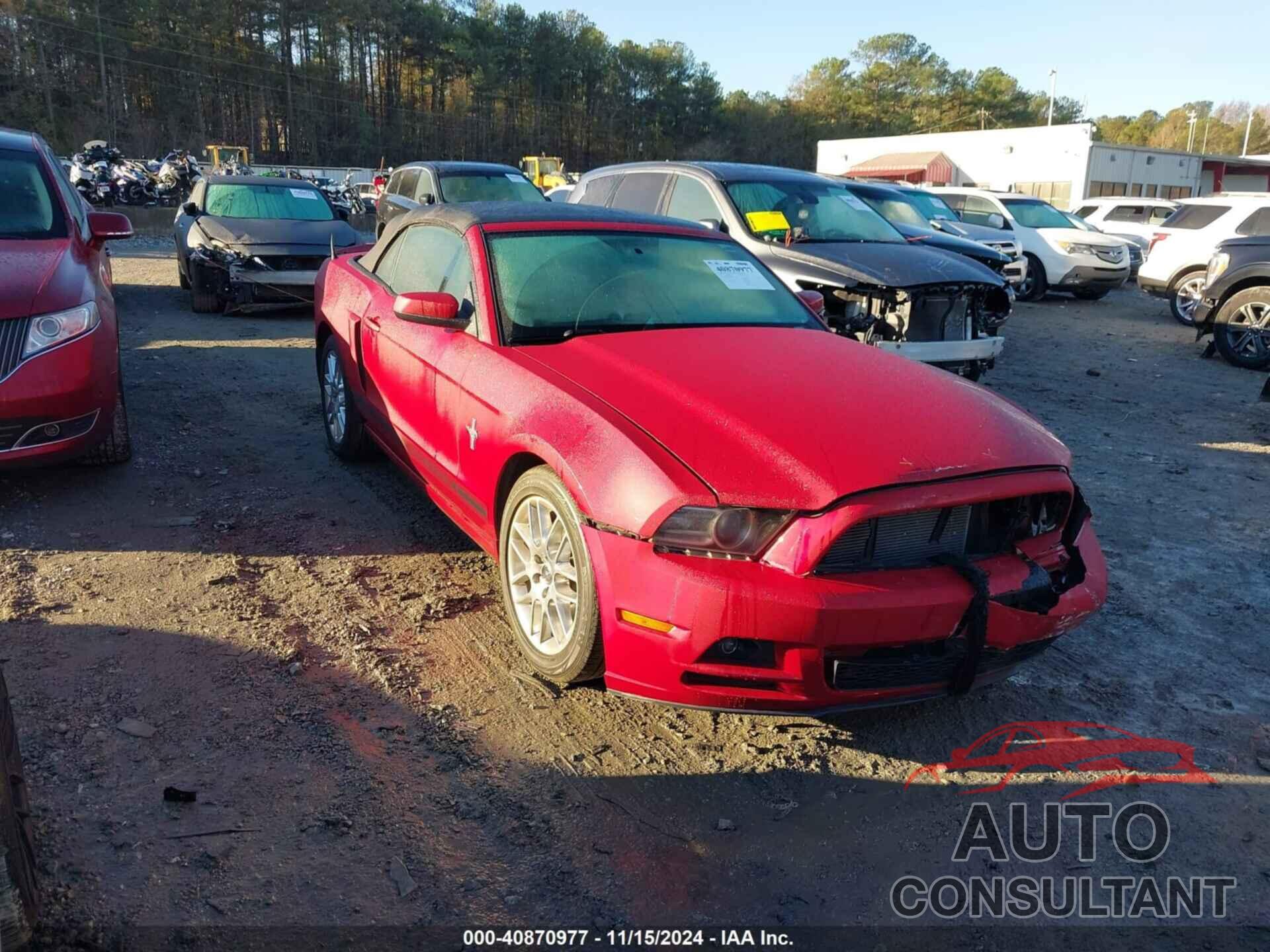 FORD MUSTANG 2013 - 1ZVBP8EM3D5256430