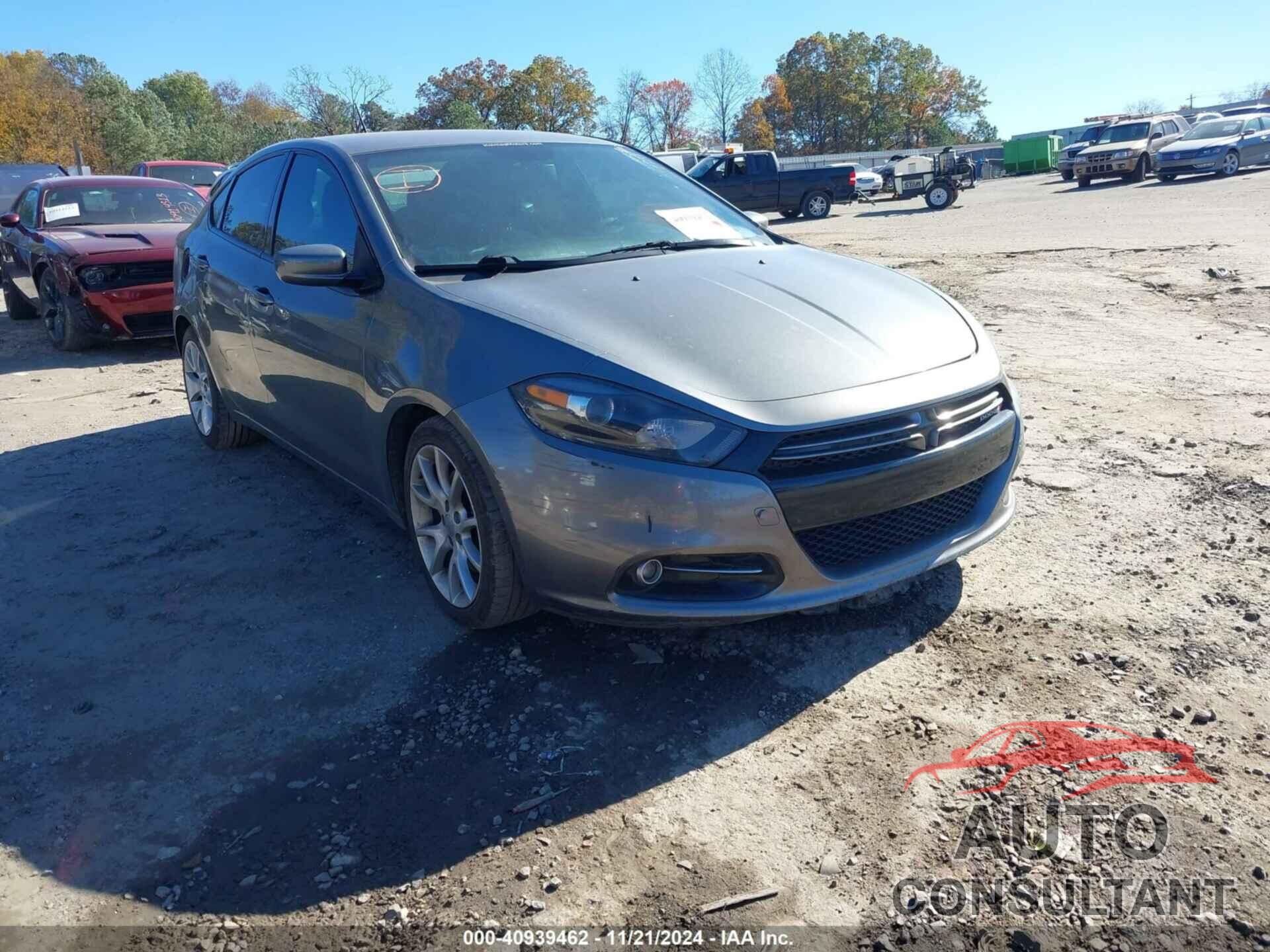 DODGE DART 2013 - 1C3CDFBH1DD204655