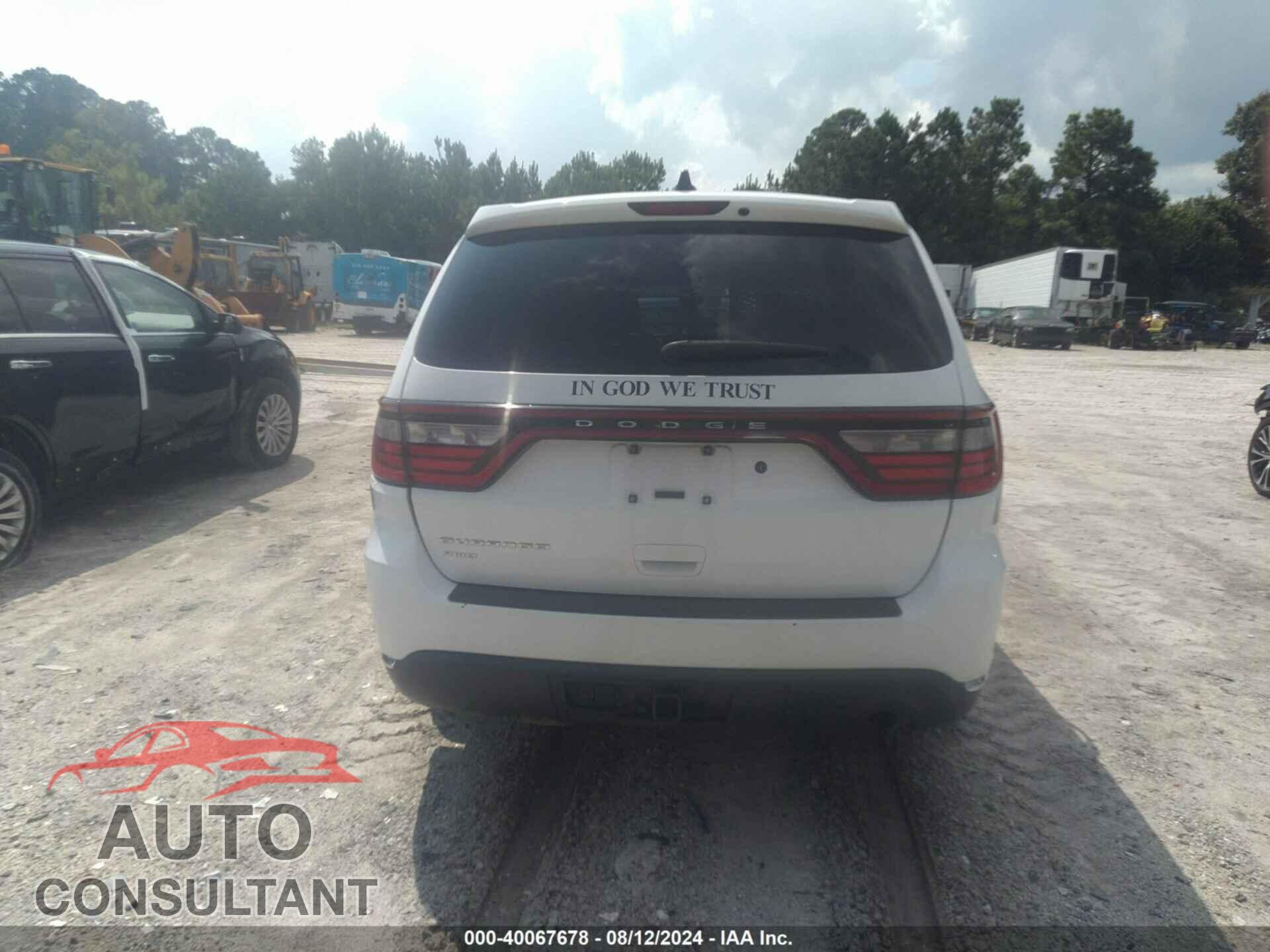 DODGE DURANGO 2017 - 1C4RDJFG6HC642464