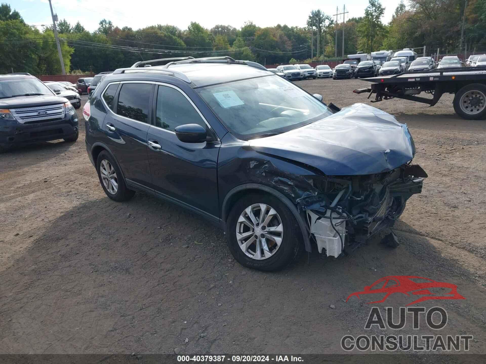 NISSAN ROGUE 2016 - KNMAT2MV8GP708415