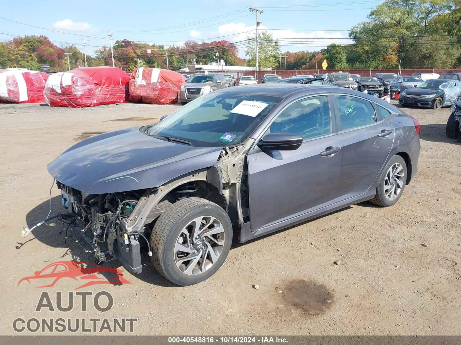HONDA CIVIC 2017 - 2HGFC2F78HH564215