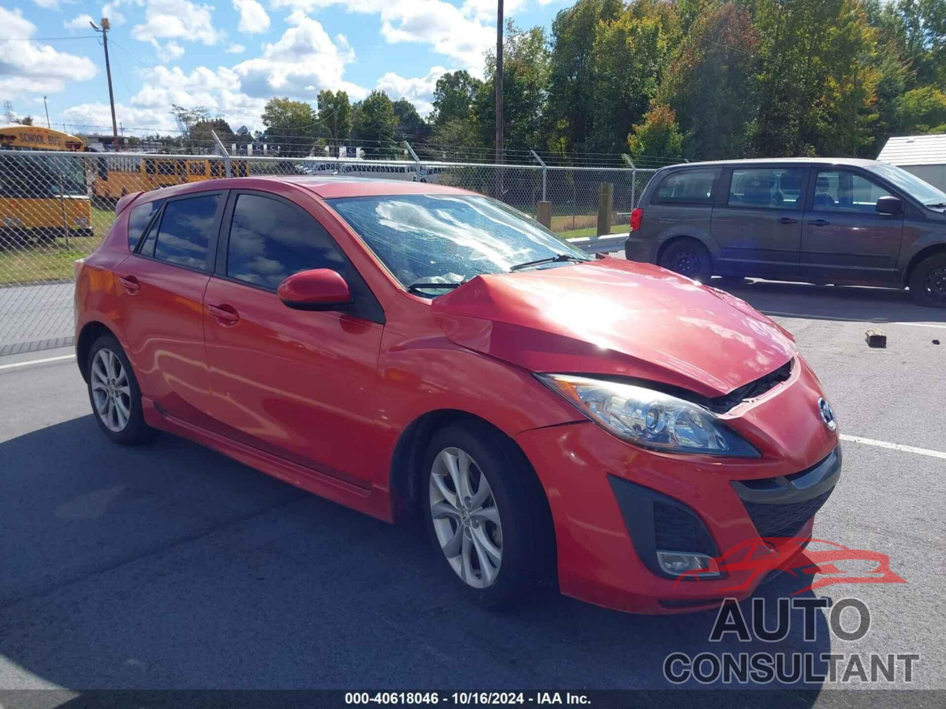 MAZDA MAZDA3 2010 - JM1BL1H50A1247634