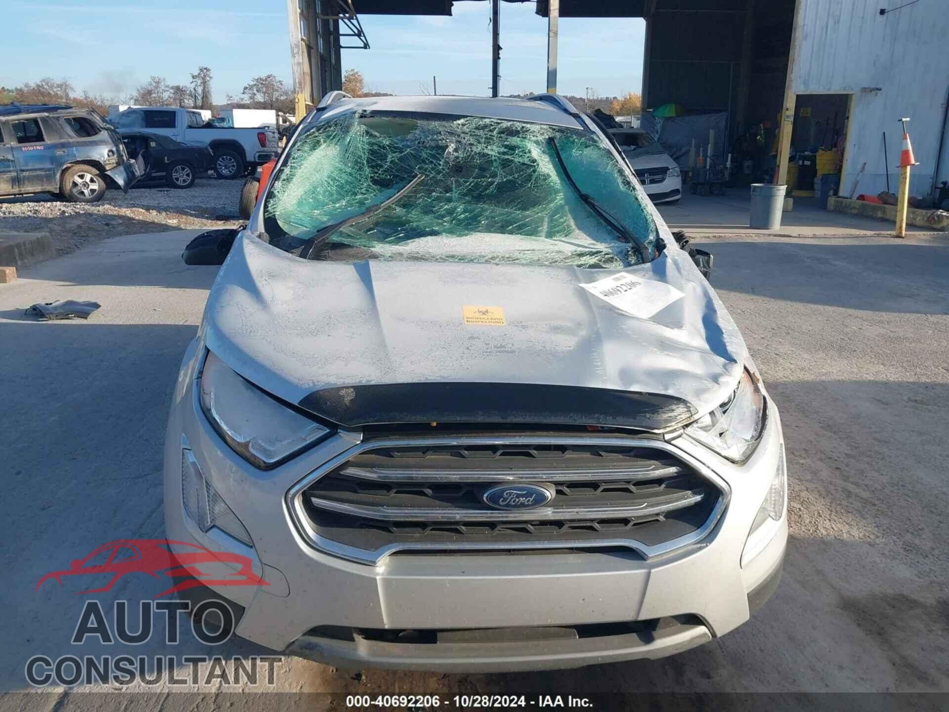 FORD ECOSPORT 2019 - MAJ6S3KL2KC254538