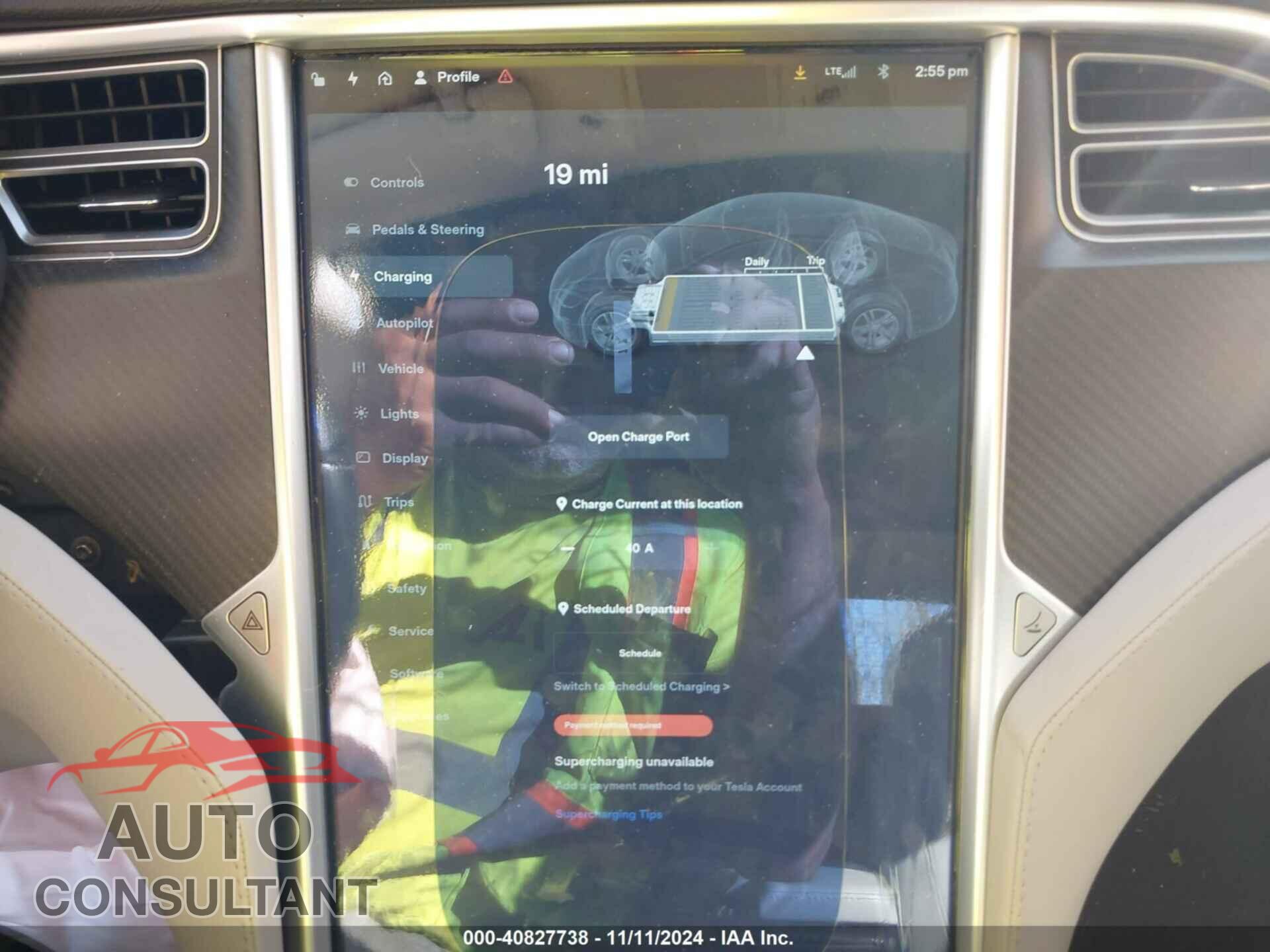 TESLA MODEL S 2015 - 5YJSA1H2XFF082007
