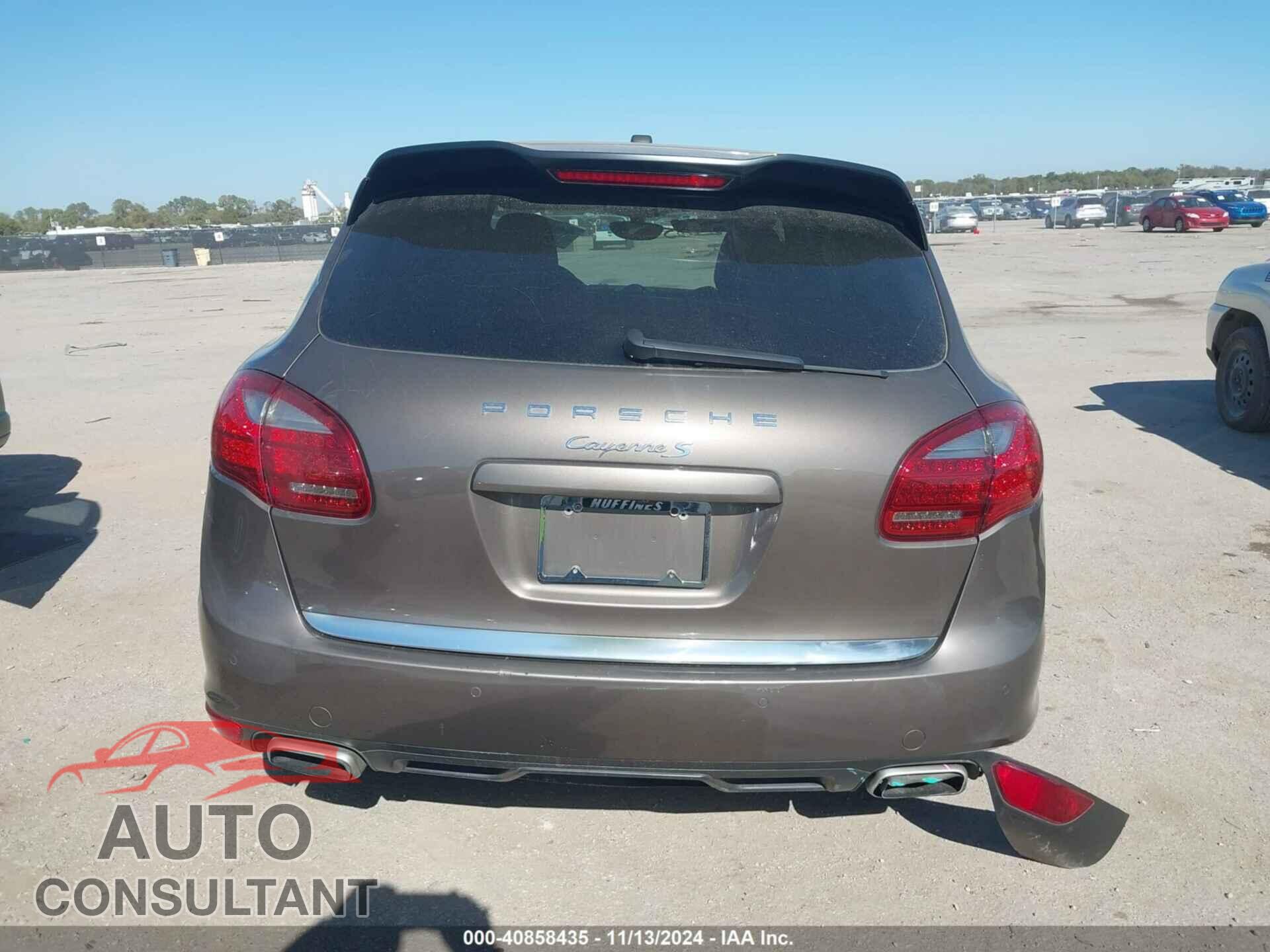 PORSCHE CAYENNE 2012 - WP1AB2A26CLA51062