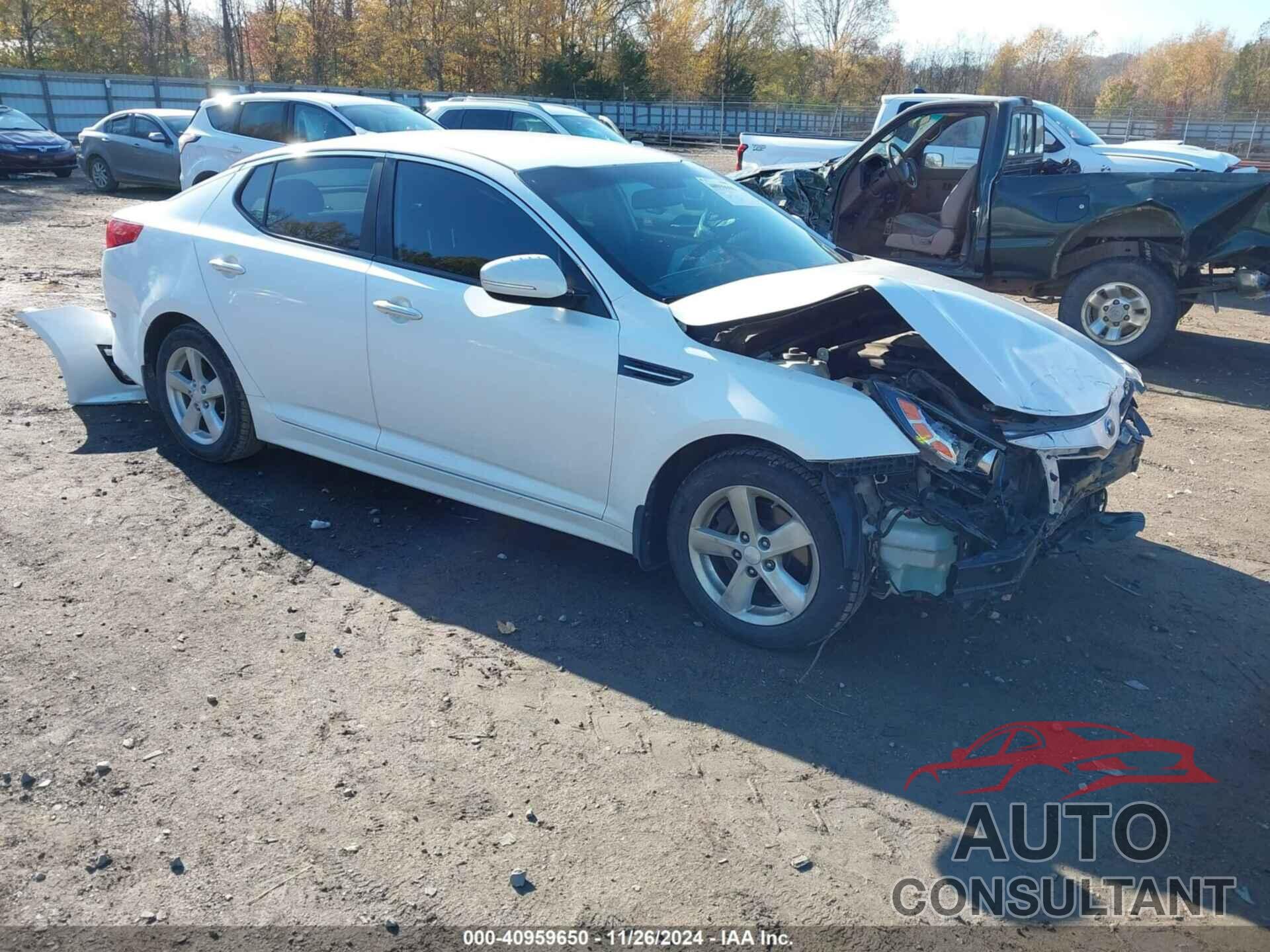 KIA OPTIMA 2015 - KNAGM4A72F5546670