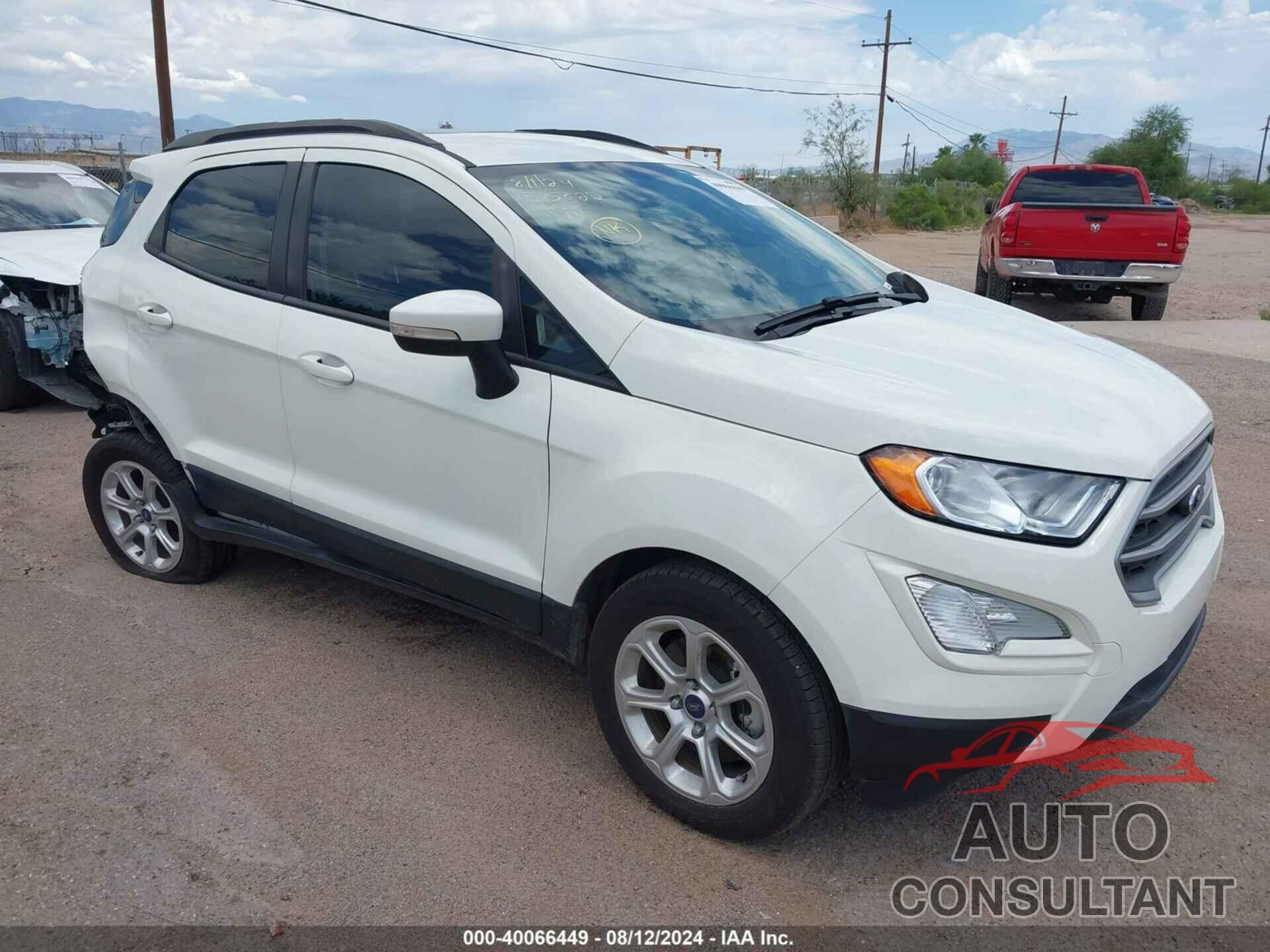 FORD ECOSPORT 2021 - MAJ3S2GE0MC444140